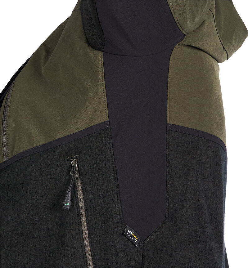 PSS X-treme Wollstrickjacke Nordfell (grün)