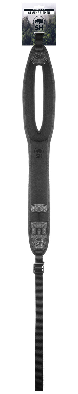 Sauenhammer Gewehrriemen (Schwarz)