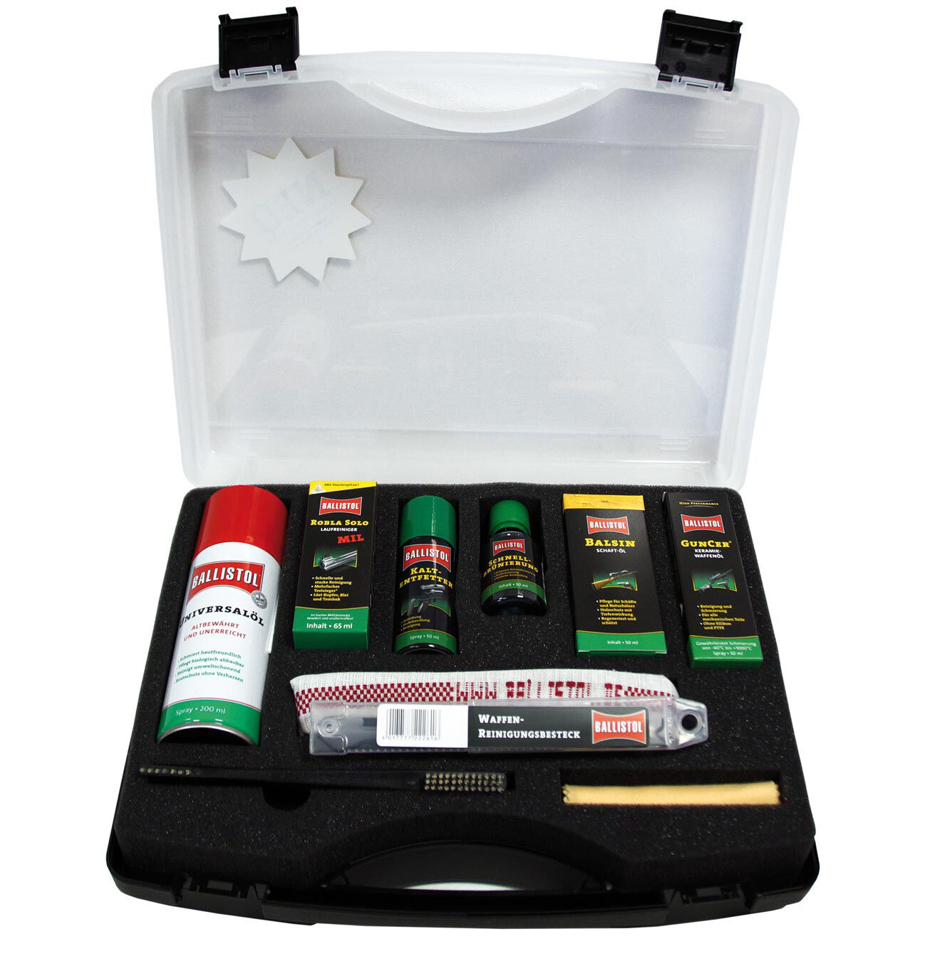Ballistol Waffenpflegeset (12 teilig) Ballistol Waffenpflegeset (12 teilig)