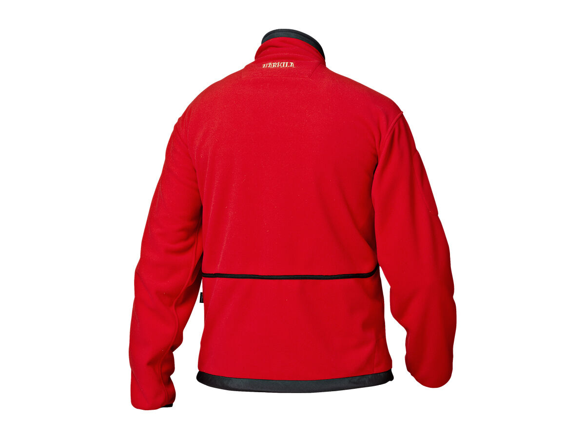 Härkila Kamko Wendejacke Fleece (Braun/Rot)