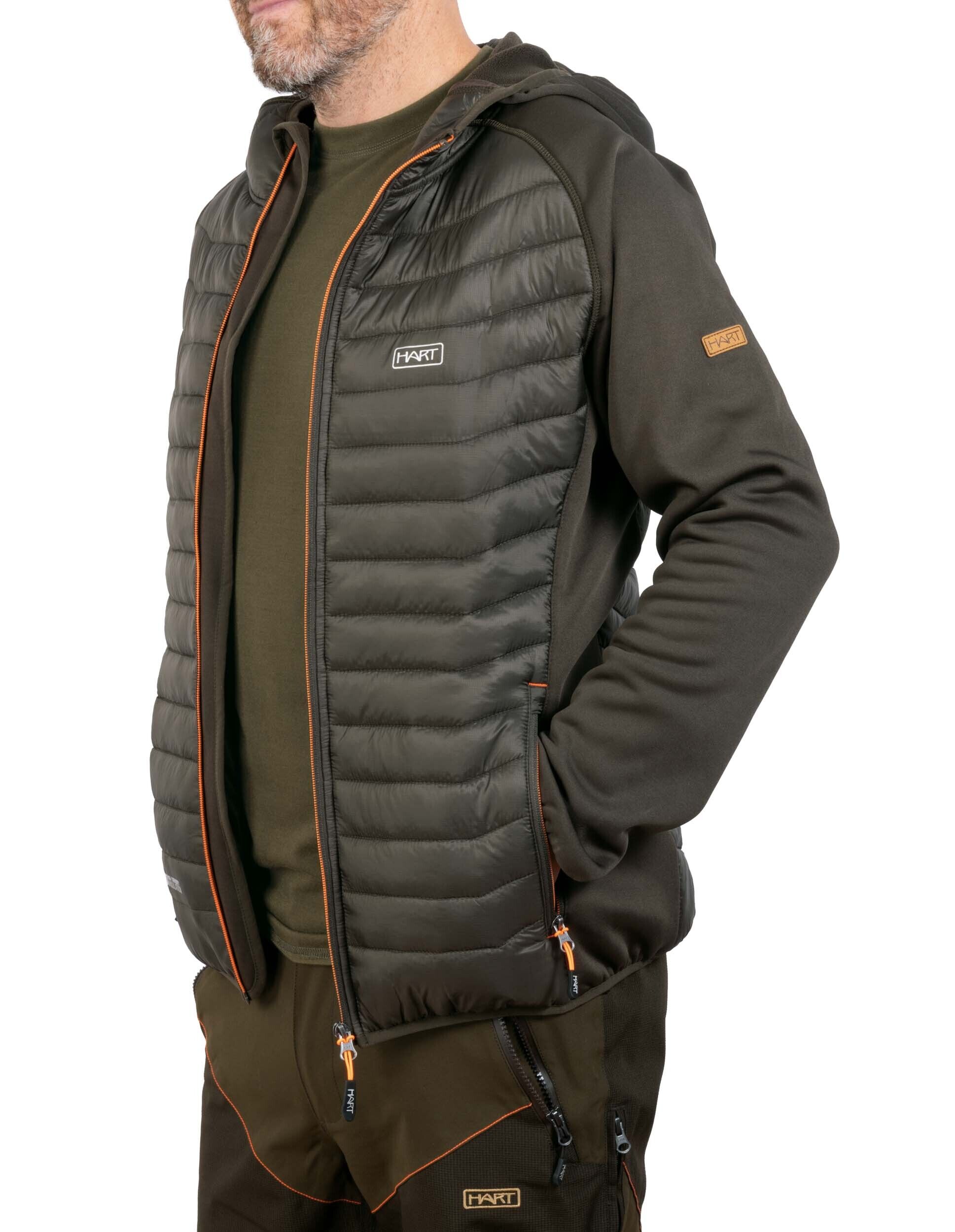 Hart Atmos-S Hybridjacke (Braun) Hart Atmos-S Hybridjacke (Braun)