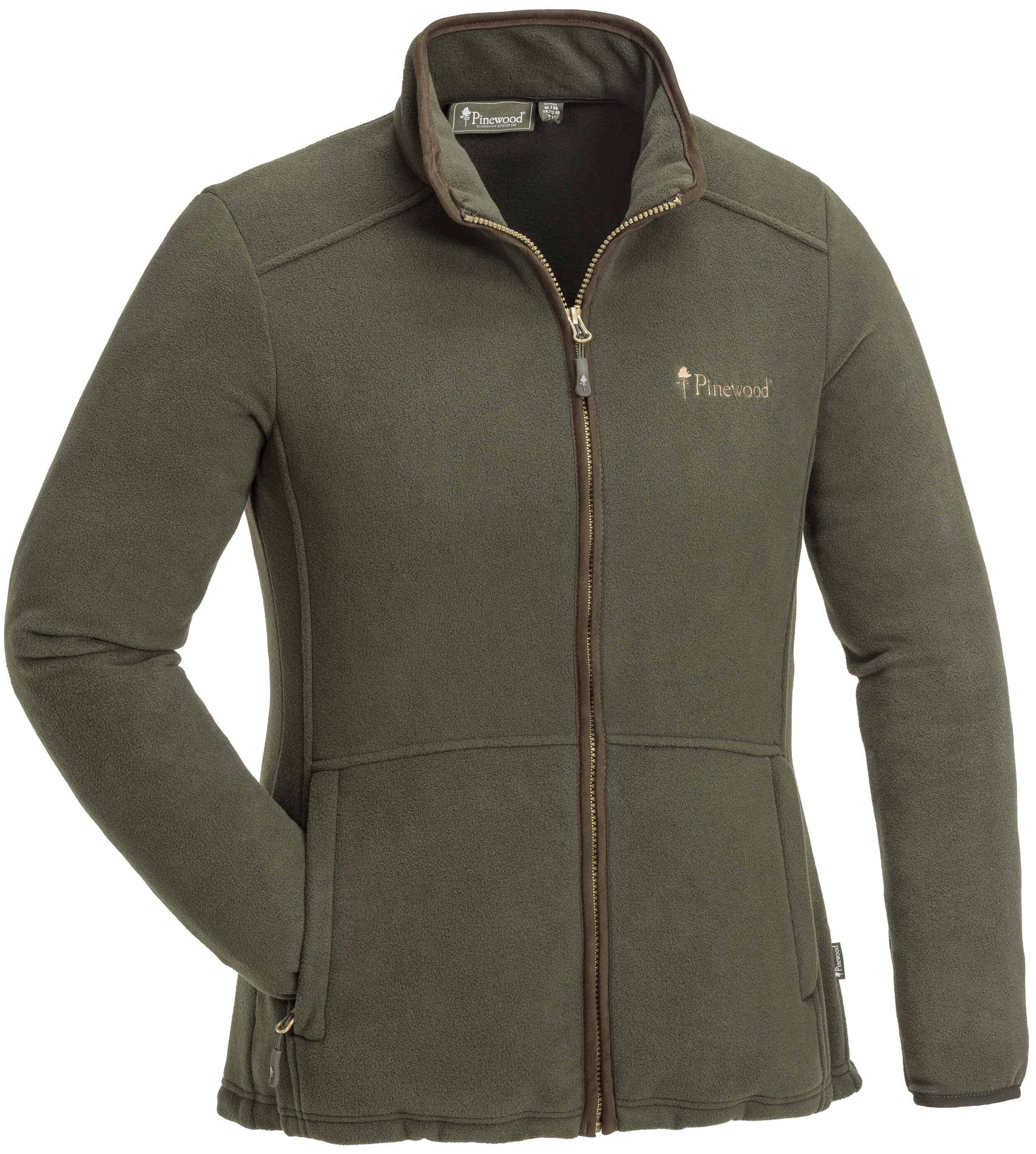 Pinewood Nydala Fleecejacke Damen (Brown/Suede Brown)