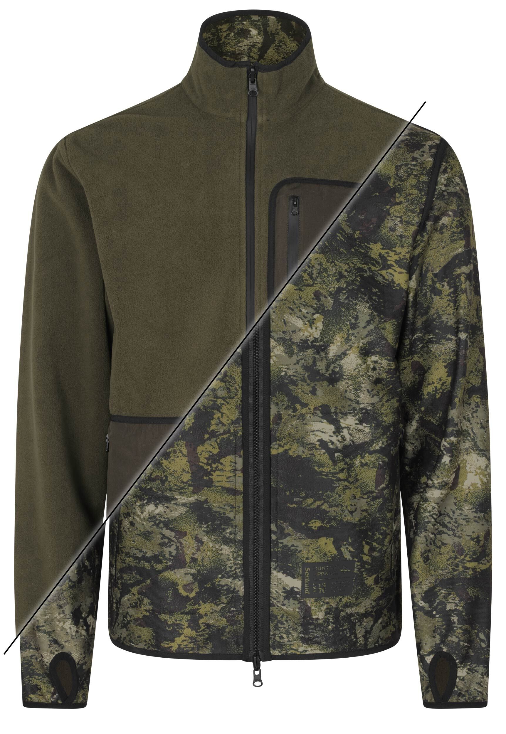Seeland Rogue Reversible Wende-Fleecejacke (Pine/InVis) Seeland Rogue Reversible Wende-Fleecejacke (Pine/InVis)