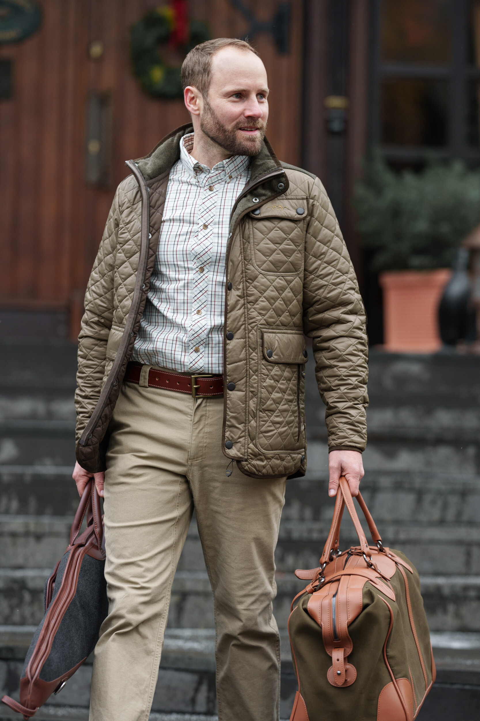 Blaser Weekender Twill/Leder (30 l) Blaser Weekender Twill/Leder (30 l)