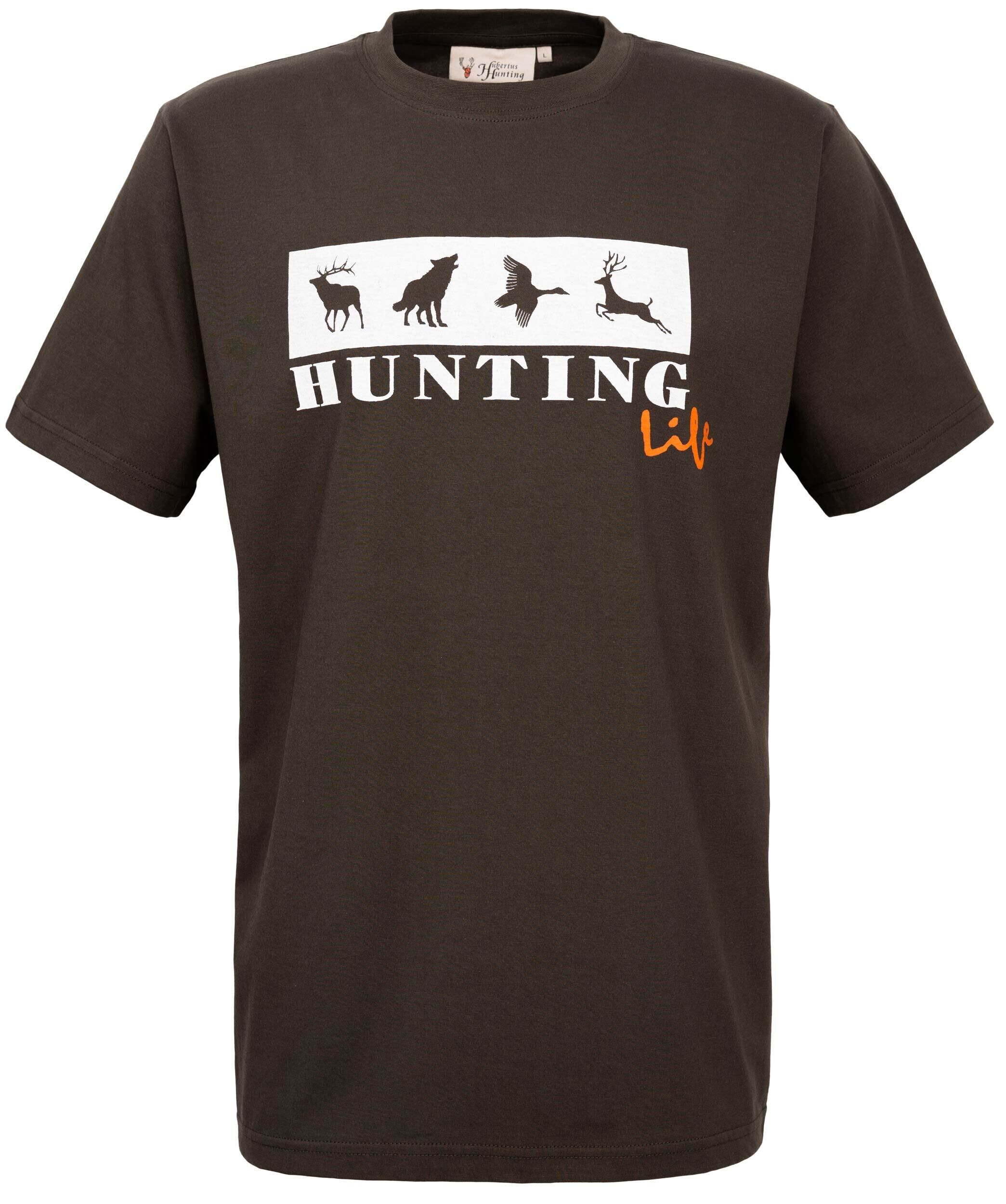 Hubertus T-Shirt Hunting Life (oliv) Hubertus T-Shirt Hunting Life (oliv)