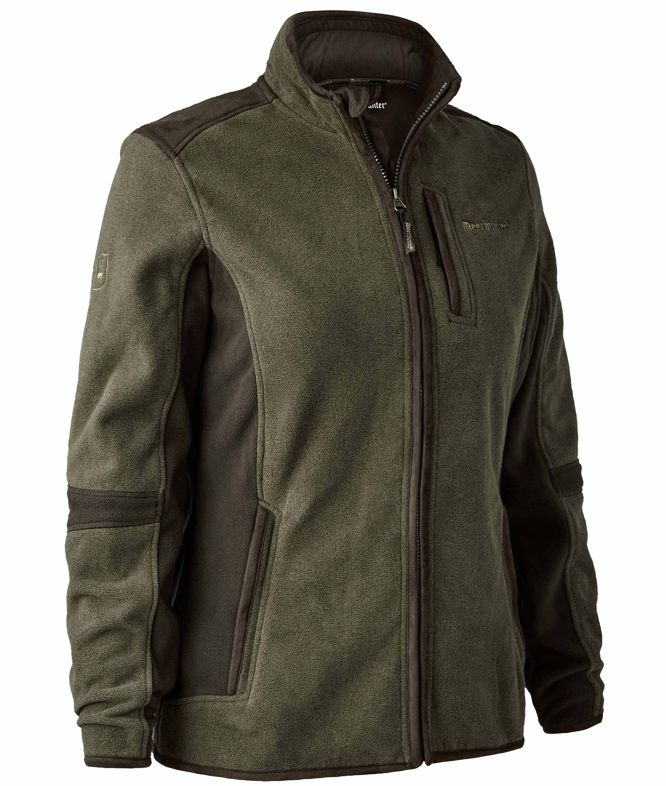 Deerhunter Lady Pam Bonded Fleecejacke (Graphite Green Melange )