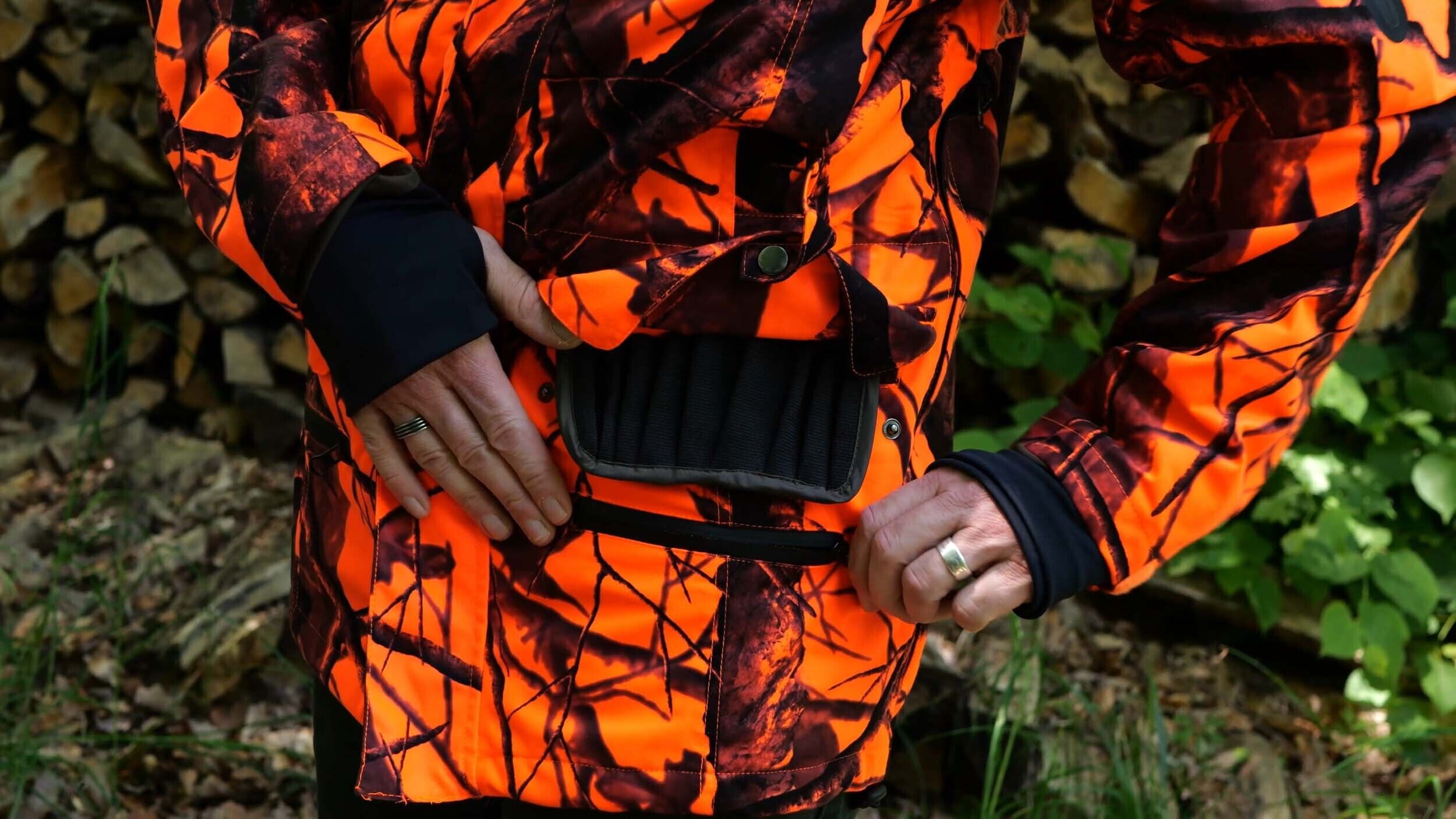 Hubertus Signaljagdjacke (orange) Hubertus Signaljagdjacke (orange)