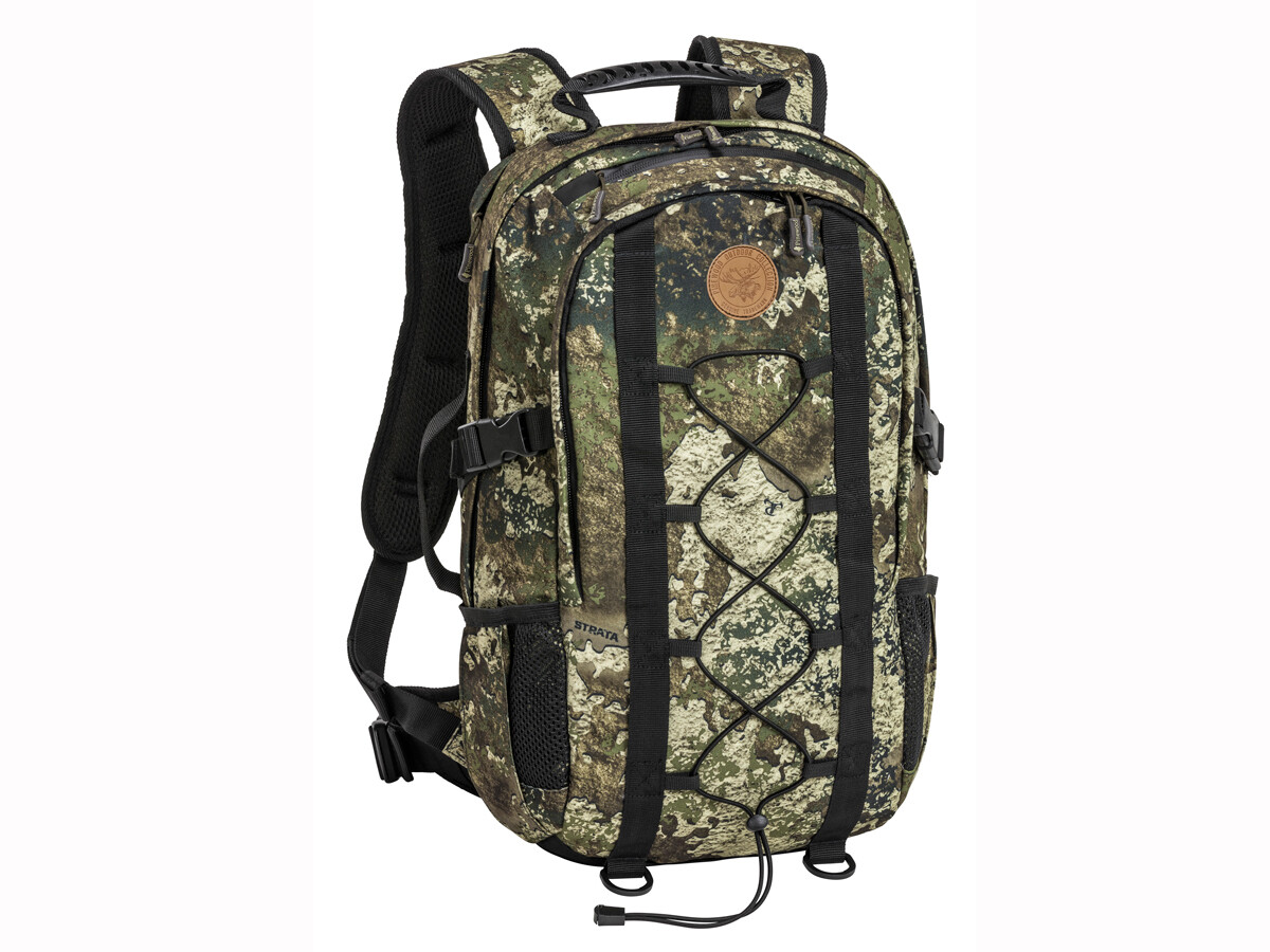 Pinewood Hunting Camou Rucksack-Gewehrfutteral, 22 l (Strata Camo)