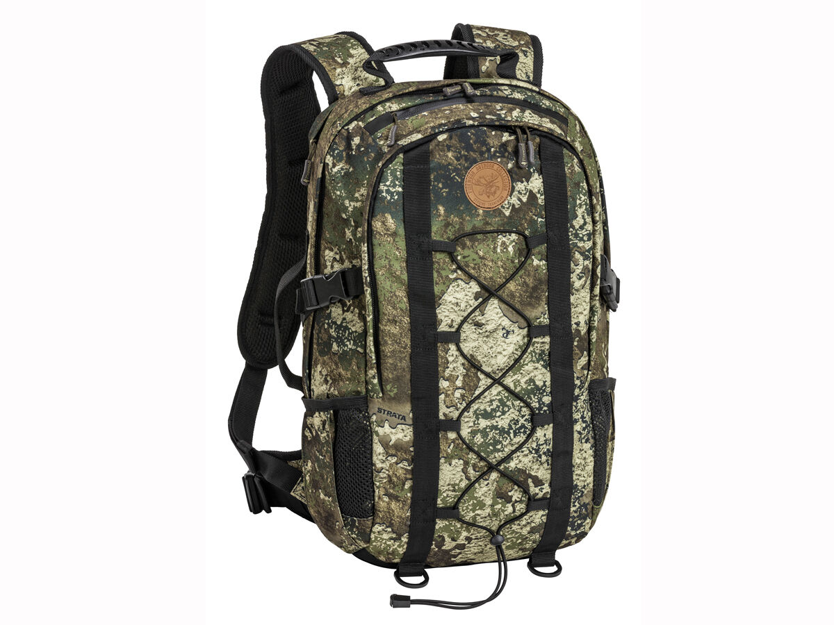 Pinewood Outdoor Camou Rucksack 22 l (Strata Camouflage) Pinewood Hunting Camou Rucksack-Gewehrfutteral, 22 l (Strata Camo)