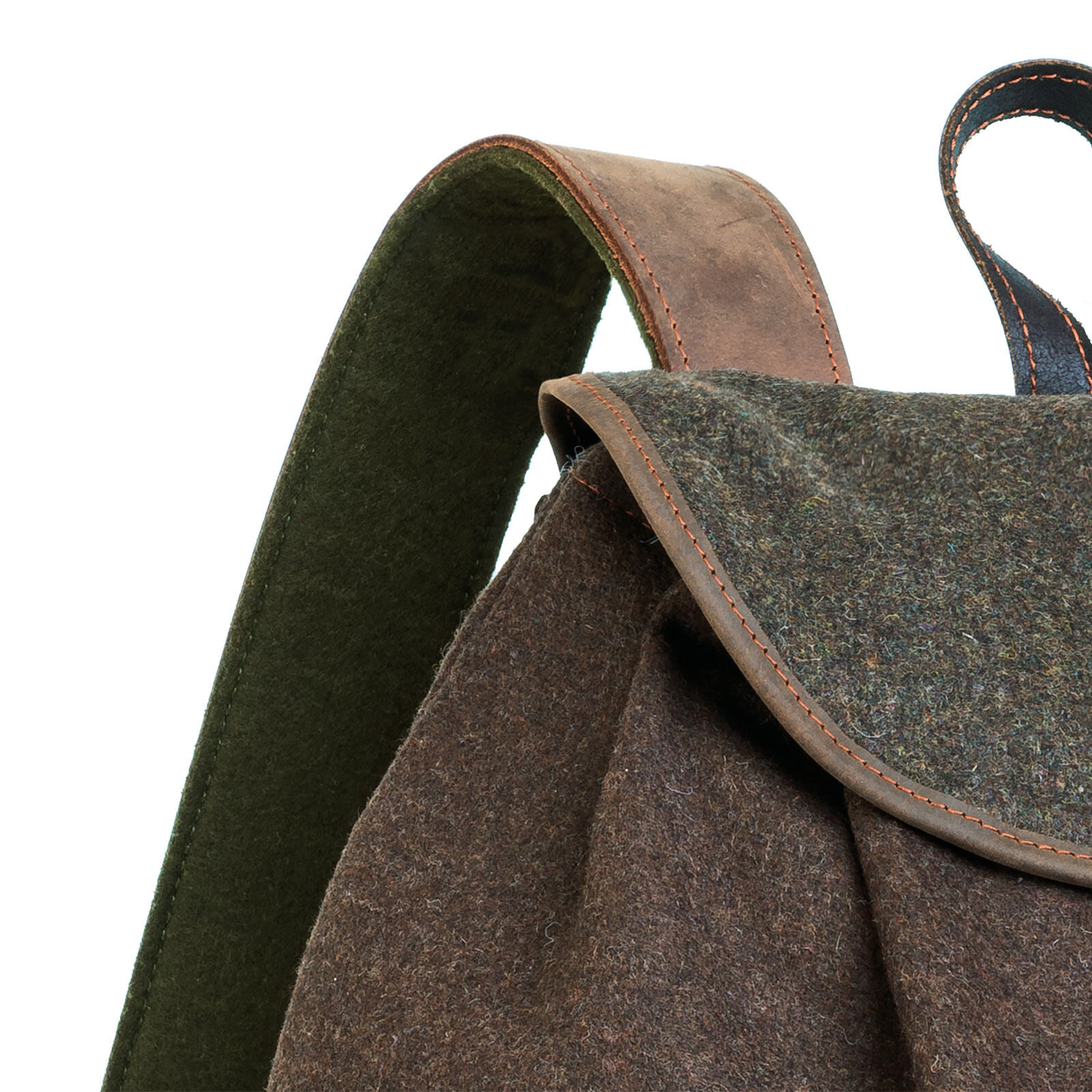 AKAH Loden Rucksack (braun/grün)