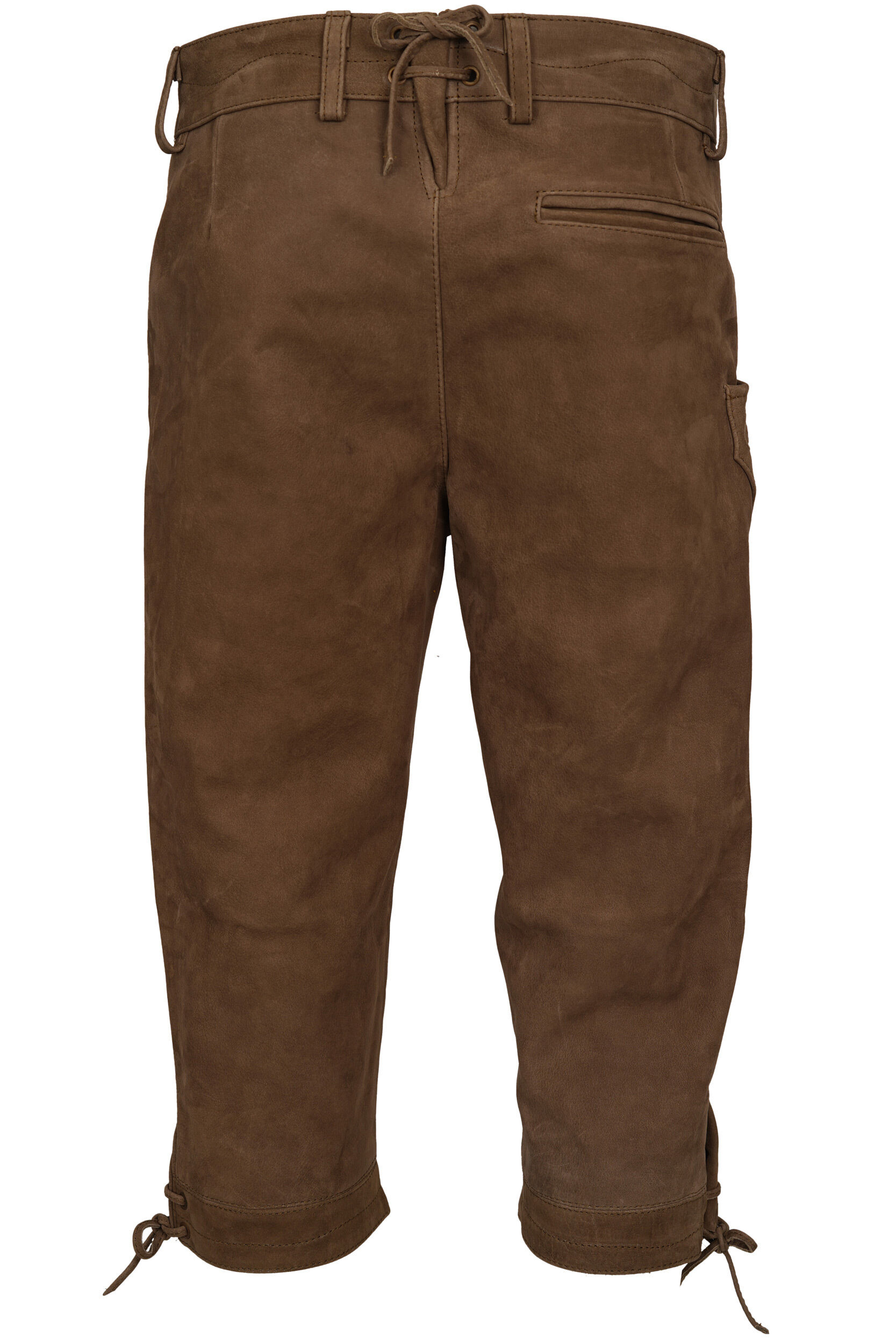 Hubertus Lederkniebundhose (oliv)