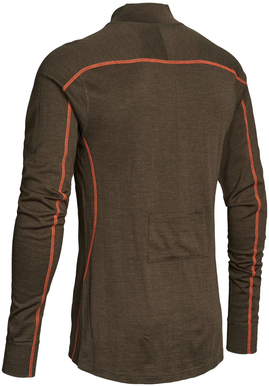 Northern Hunting Asthor Kal Half-Zip Merinoshirt langarm (Brown) Northern Hunting Asthor Kal Half-Zip Merinoshirt langarm (Brown)