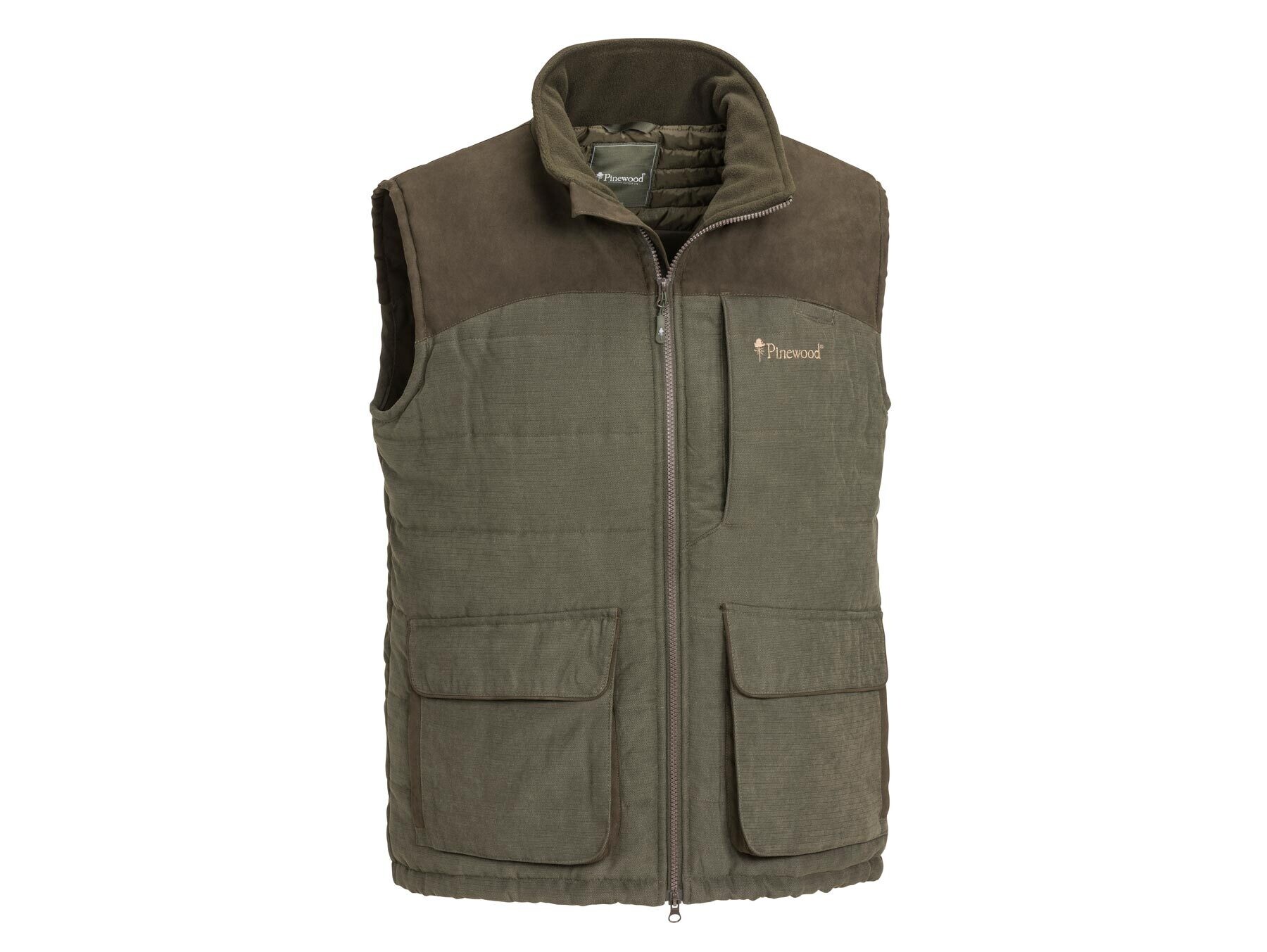 Pinewood Abisko Weste (Suede Brown)