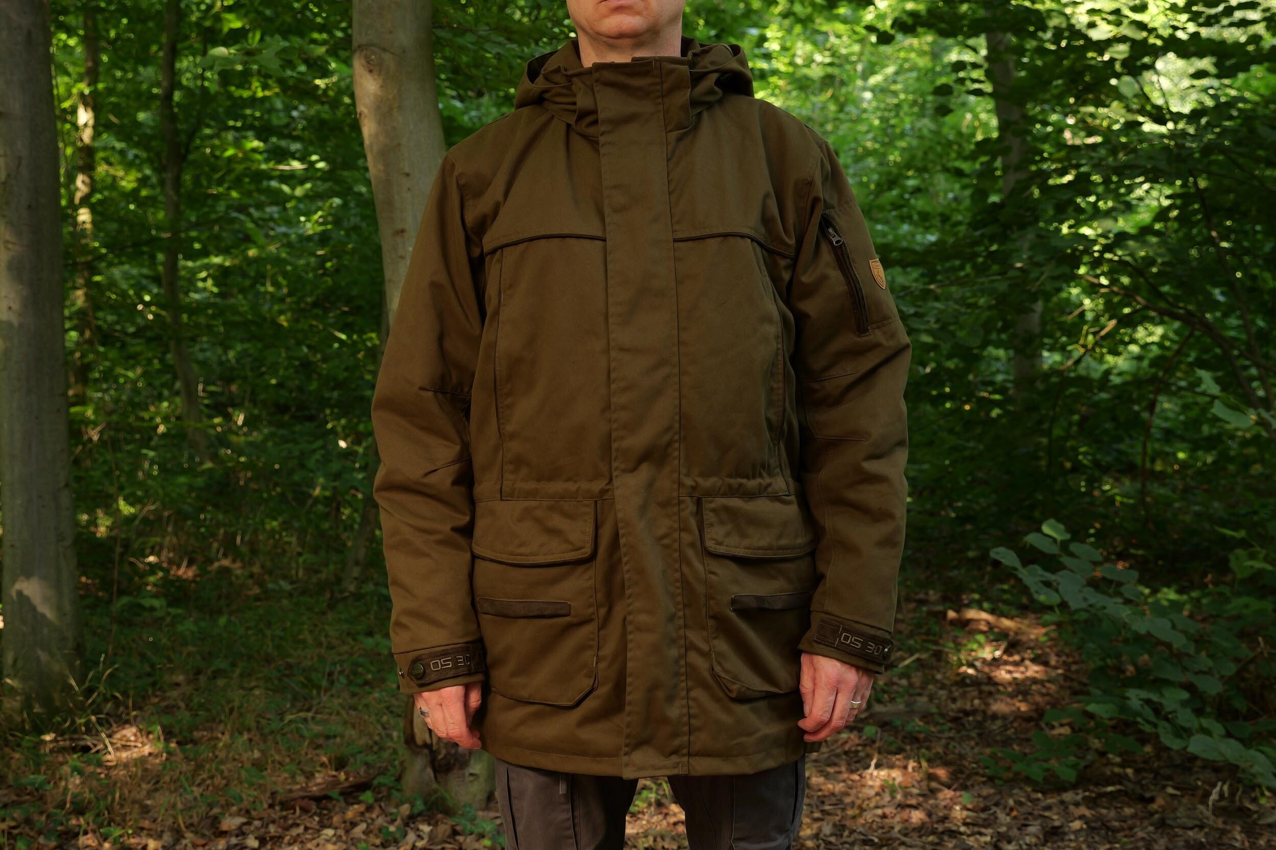 Hubertus Outdoorjacke OS 30 Membrane (oliv)
