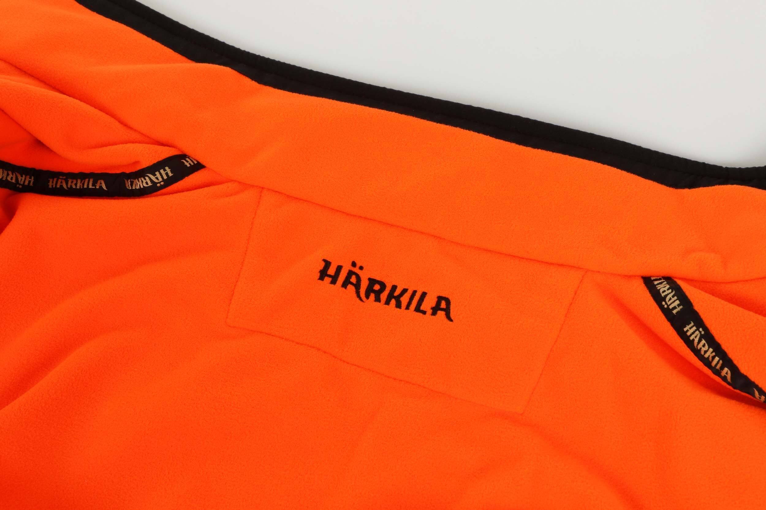 Härkila Kamko Wende-Fleecejacke (Hunting Green/Orange Blaze)