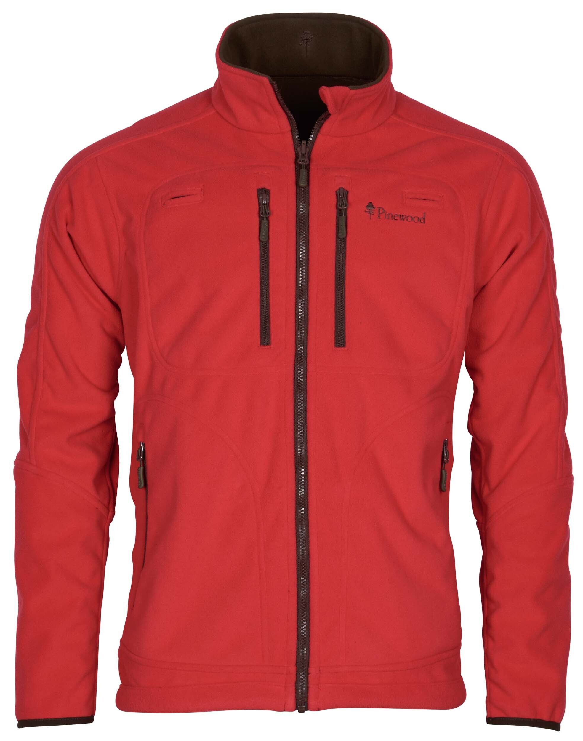 Pinewood Furudal Wende-Fleecejacke (Brown/Red) Pinewood Furudal Wende-Fleecejacke (Brown/Red)