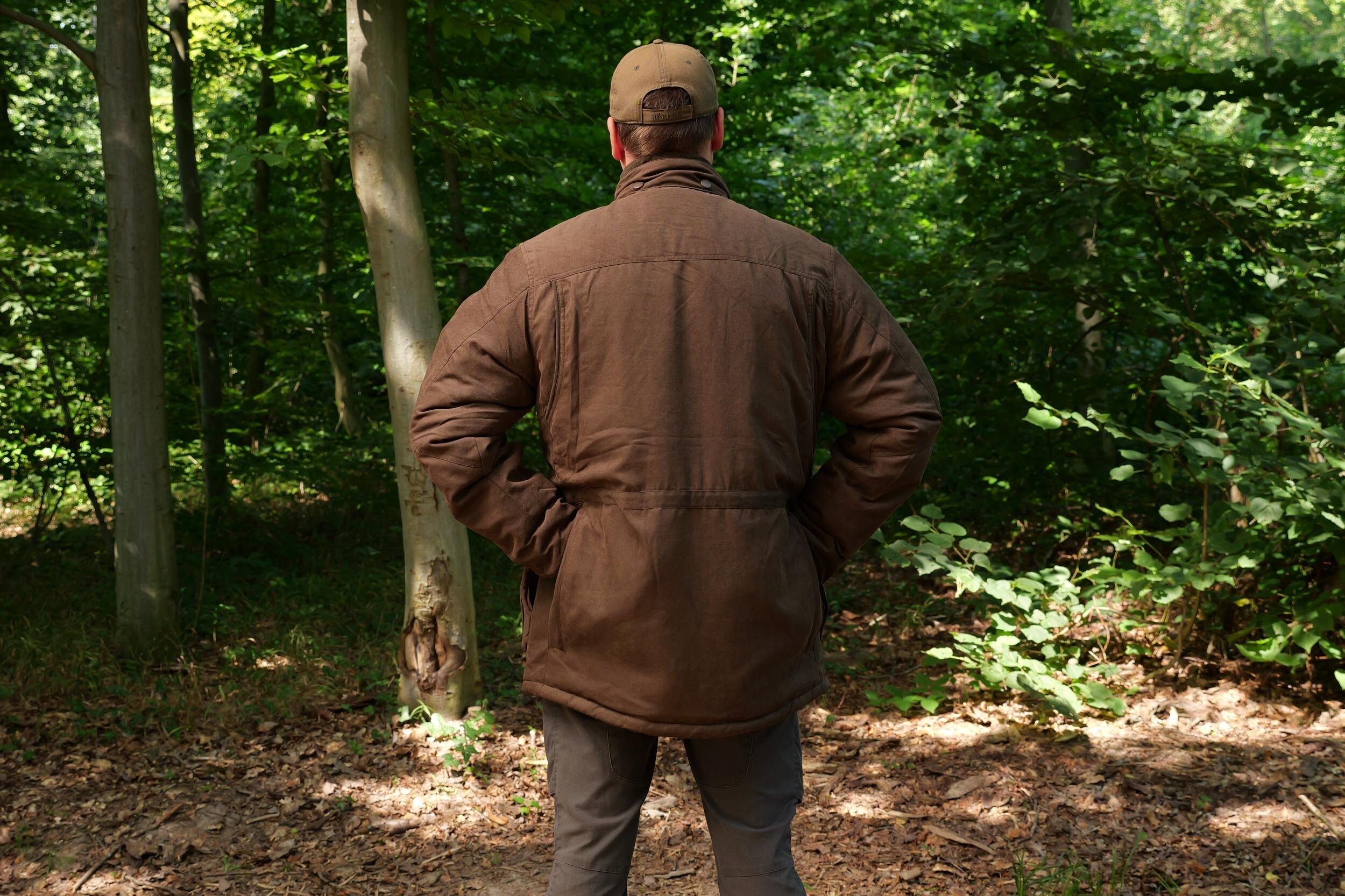 Hubertus Thermo-Jagdjacke OS 60 Miporex (vintage brown)