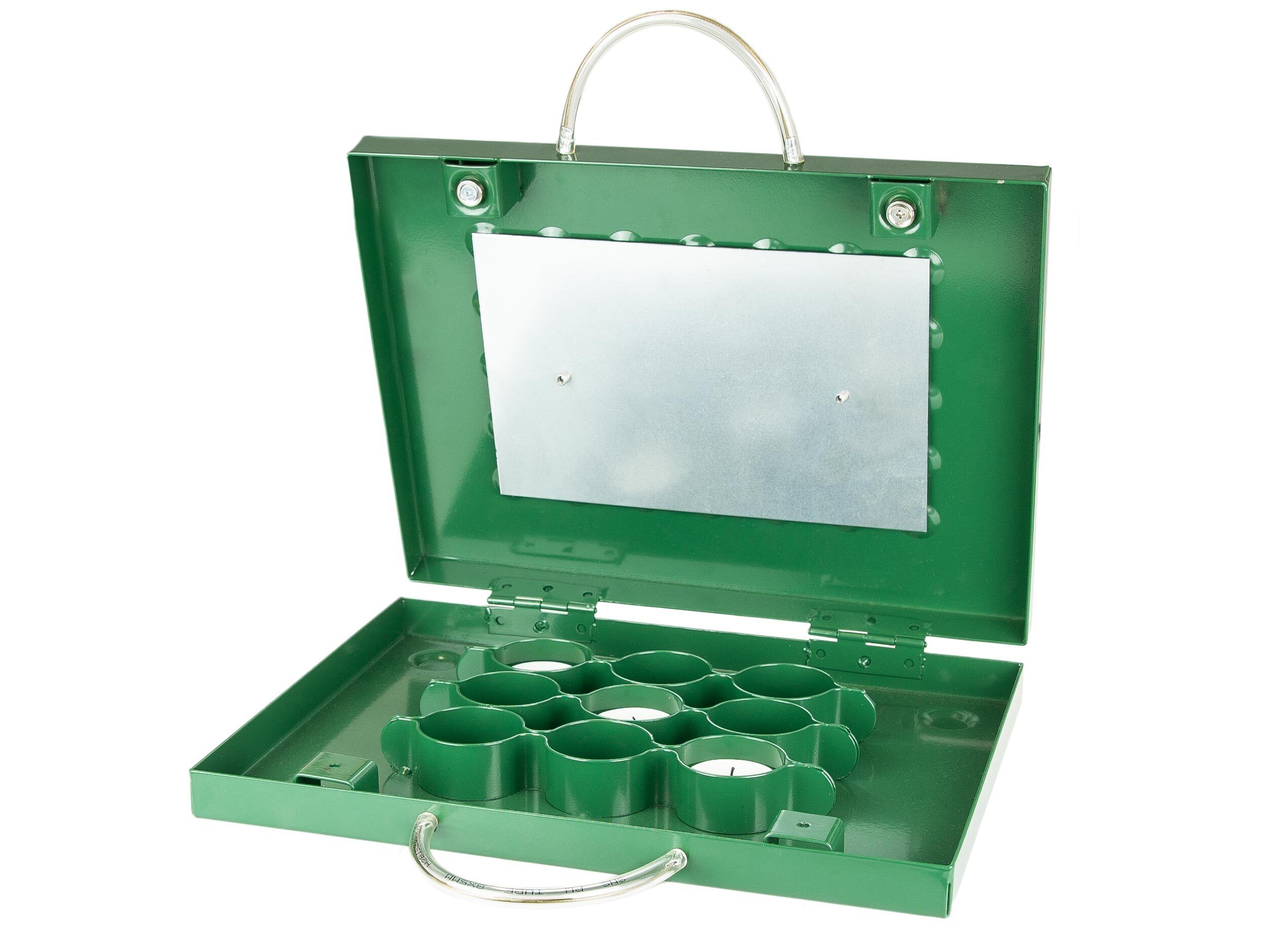 Kanzel-Teelichtheizung (grün) Kanzel-Teelichtheizung (grün)