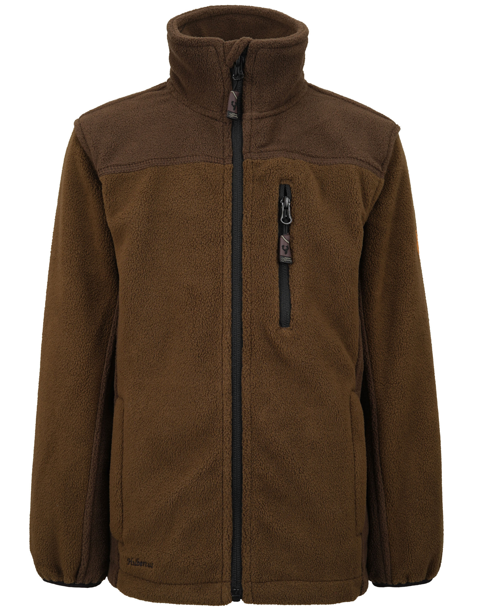 Hubertus Kinder-Fleecejacke Eifel (oliv/braun)