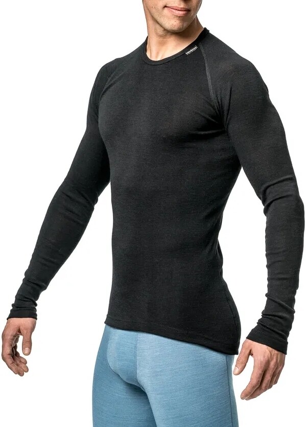Woolpower LITE Crewneck Merinoshirt (pine green)