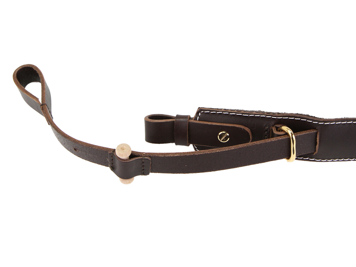 Reineke Knebelriemen für Flinten (Leder, braun) Reineke Knebelriemen für Flinten (Leder, braun)