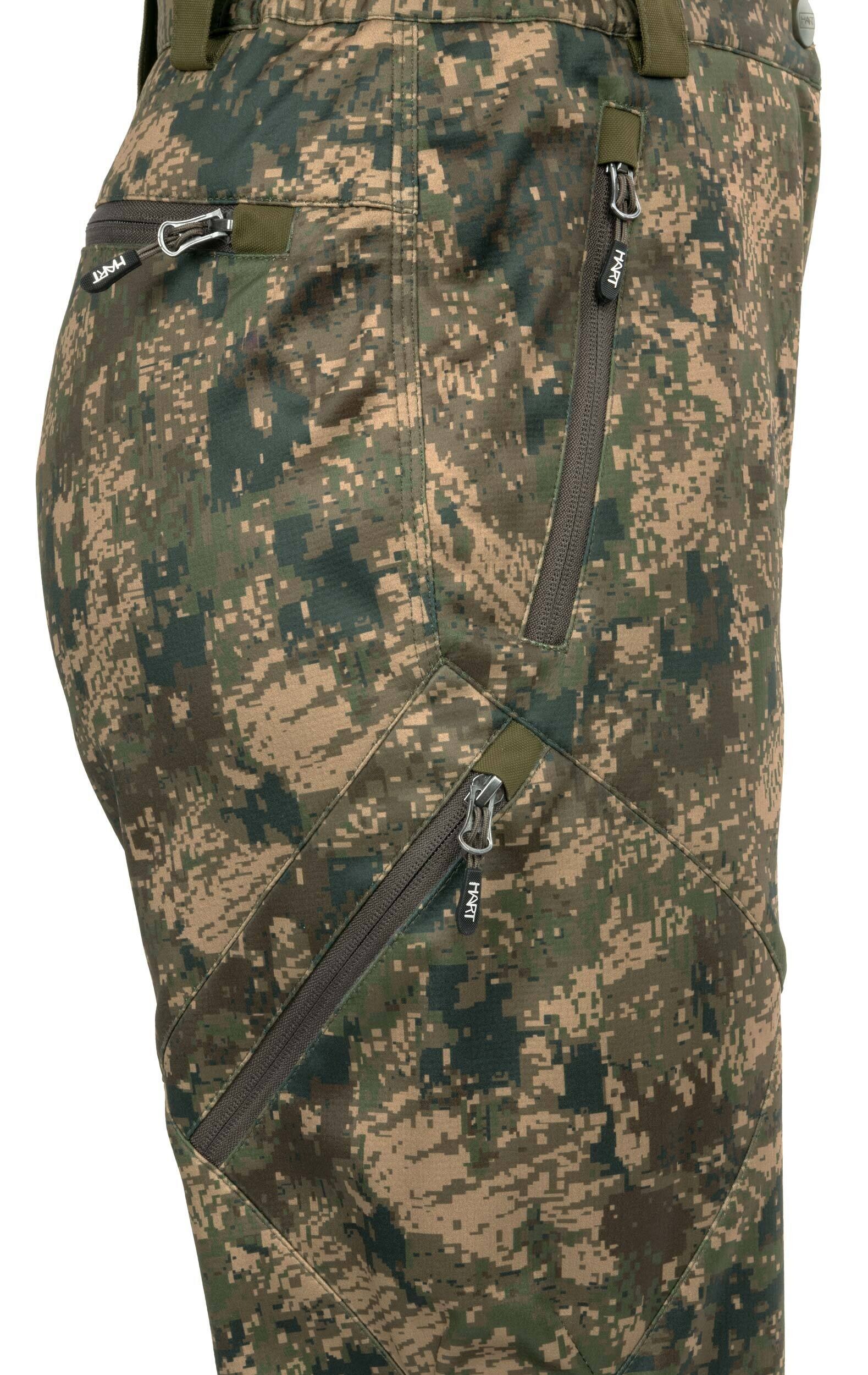 Hart Hose Stilk-TXT Damen (pixel forest)