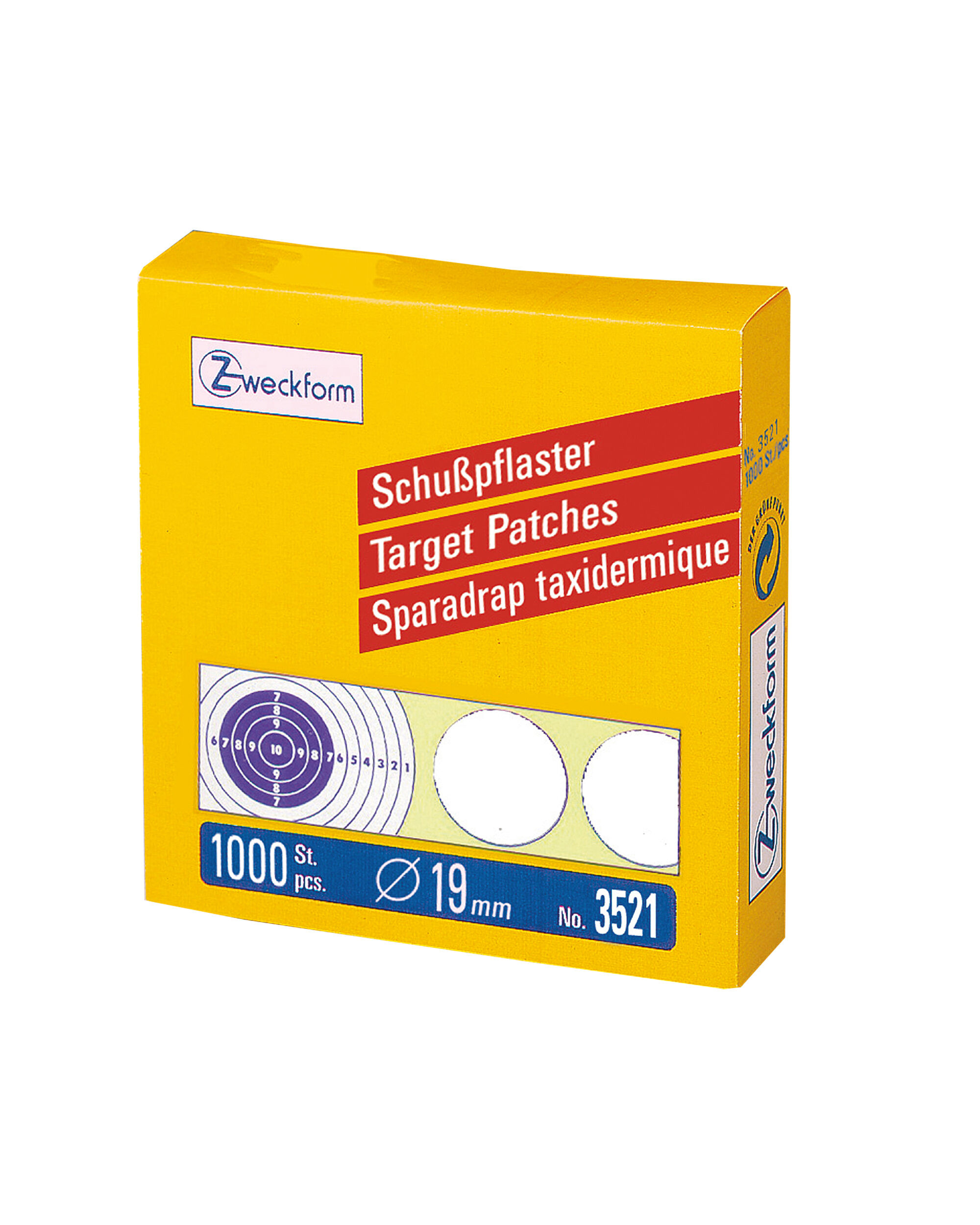 Schusspflaster weiß