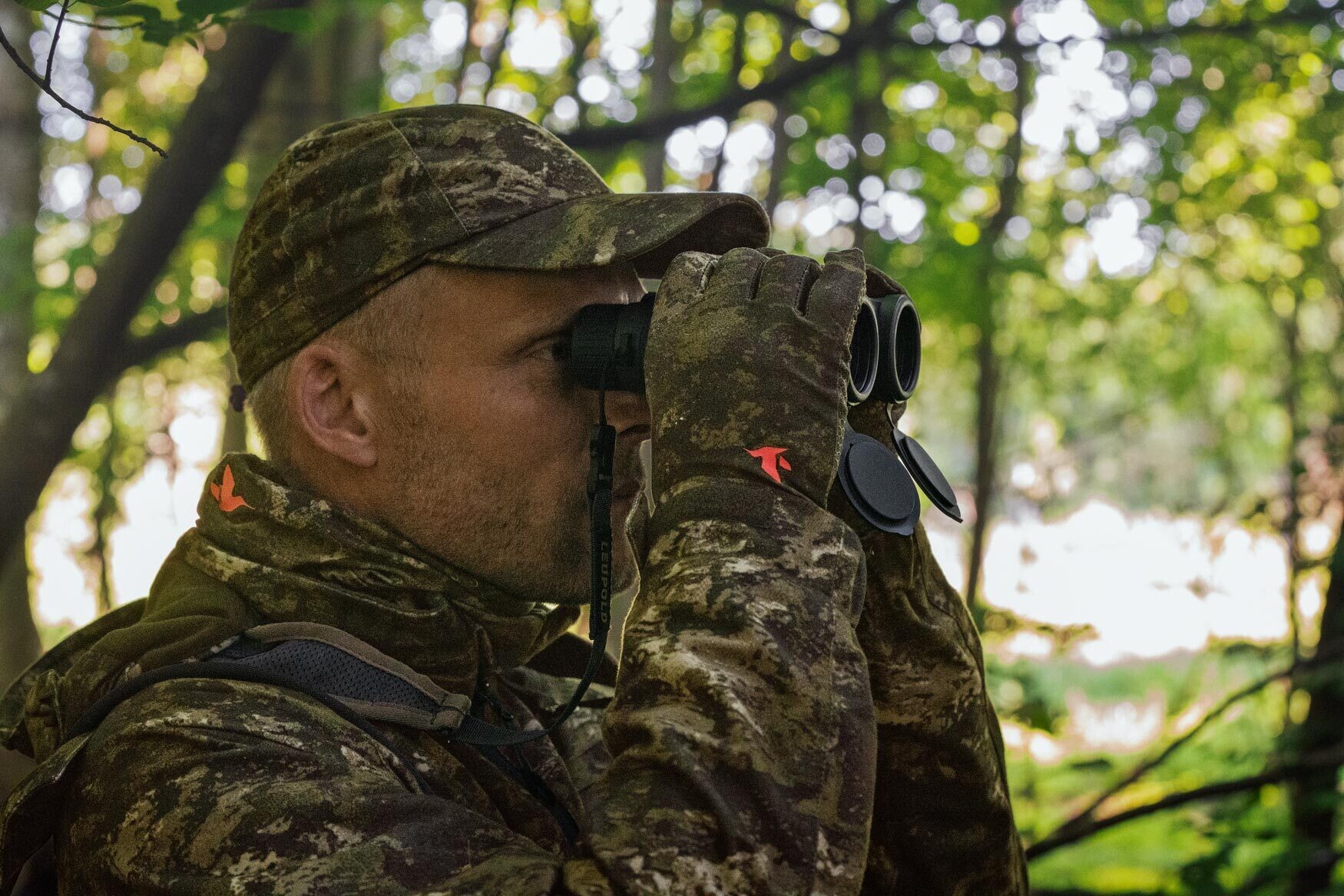 Seeland Scent Control Camo-Gesichtsmaske (InVis green)