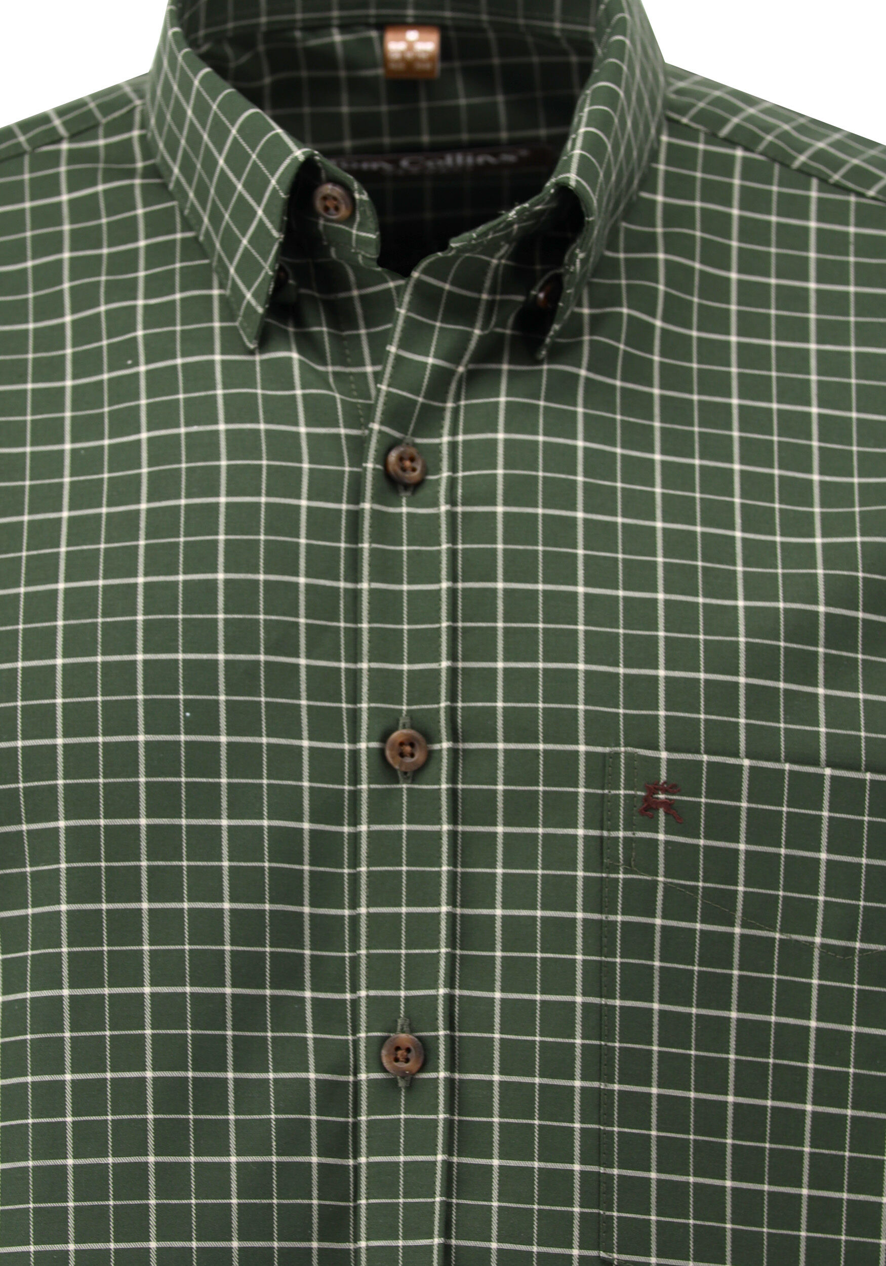 Tom Collins Hemd (trachtengrün)