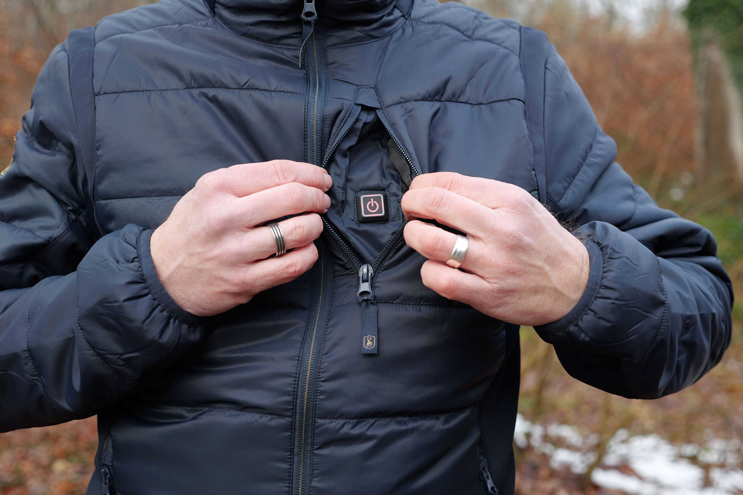 Deerhunter Heat Padded Heizjacke (Dark Blue) Deerhunter Heat Padded Heizjacke (Dark Blue)