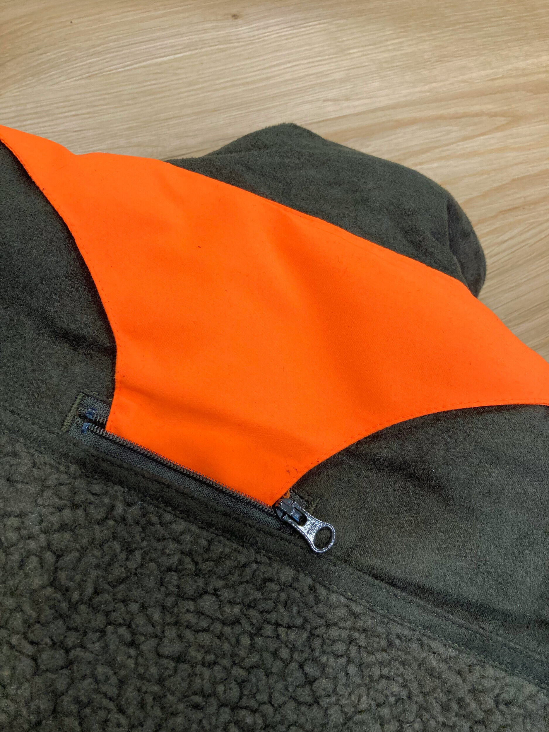 Hubertus Kinder-Faserpelzjacke (oliv)