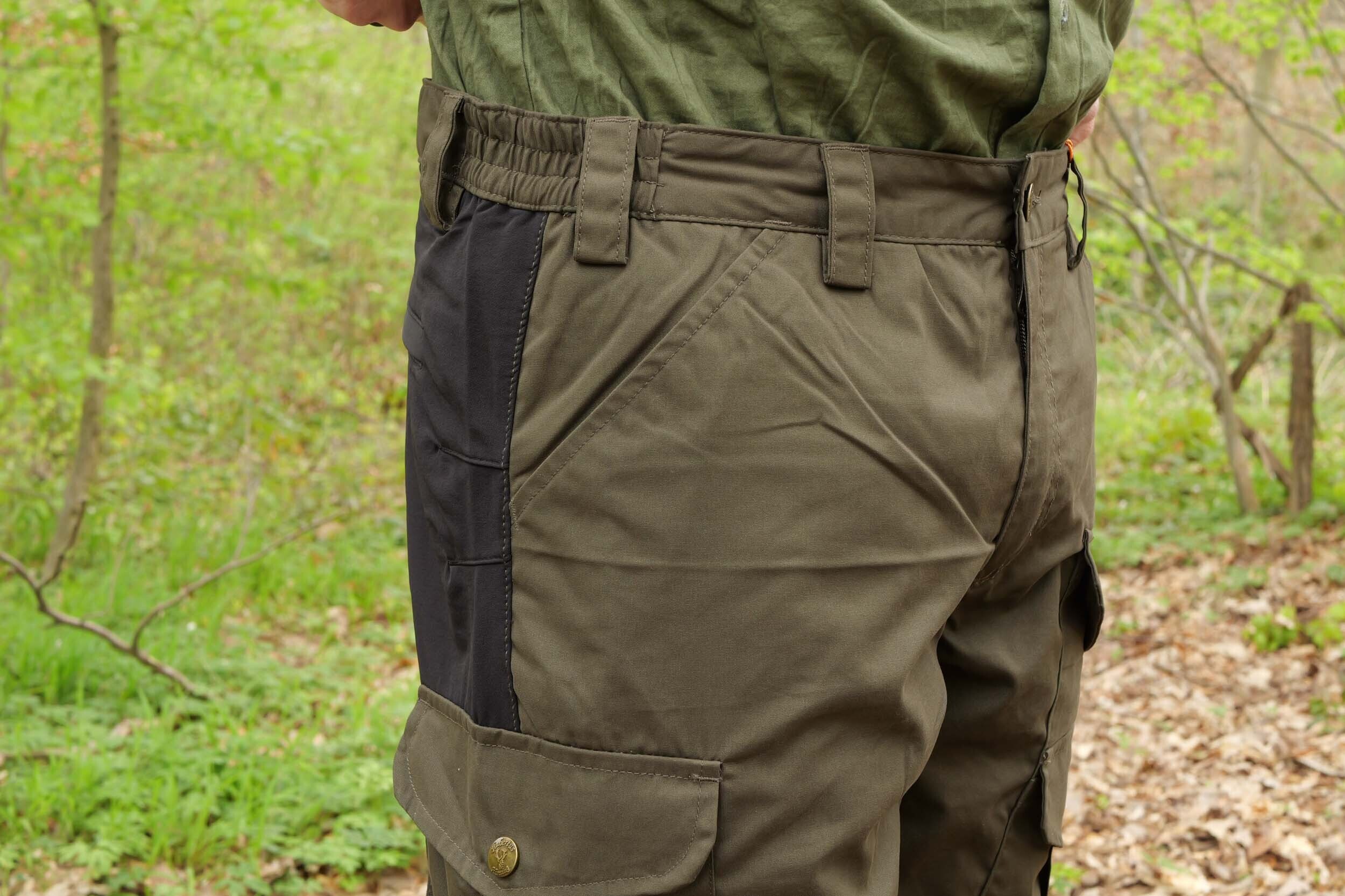 Hubertus Outdoorhose Thermo OS 1200 mit Besatz (oliv-braun) Hubertus Outdoorhose Thermo OS 1200 mit Besatz (oliv-braun)