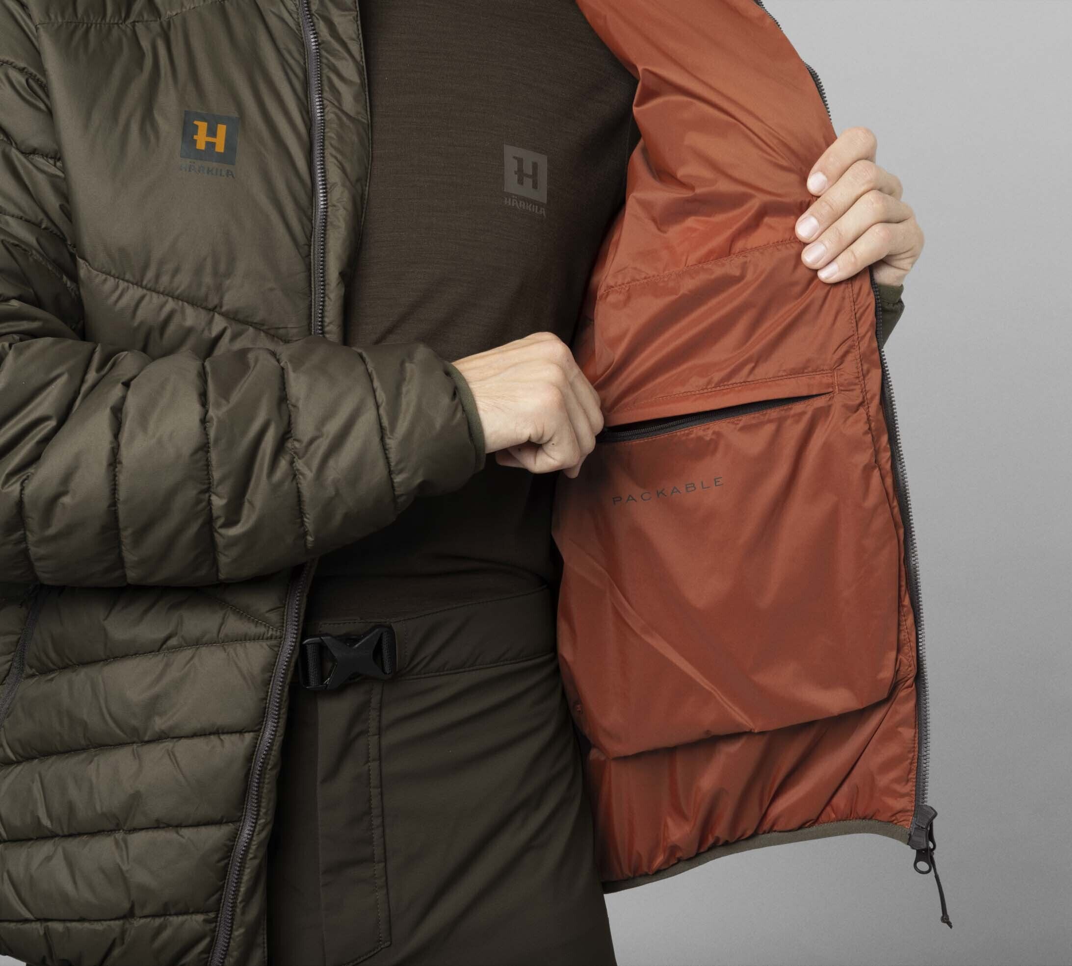 Härkila Logmar Insulated Kapuzenjacke (Willow green) Härkila Logmar Insulated Kapuzenjacke (Willow green)