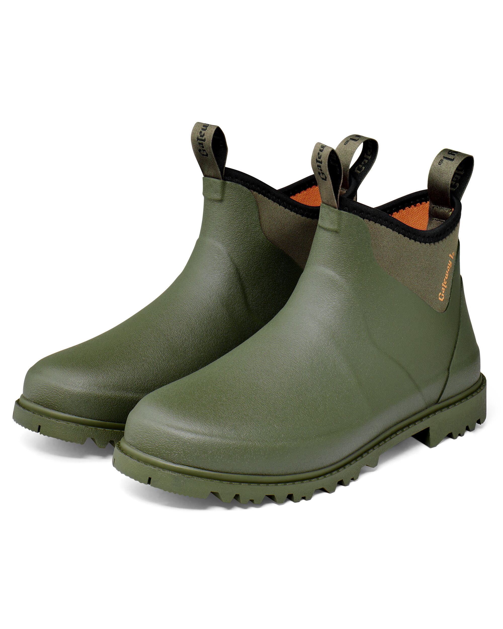 Gateway1 Ascot Lady II 6" 3mm Halb-Gummistiefel (Olive) Gateway1 Ascot Lady II 6" 3mm Halb-Gummistiefel (Olive)