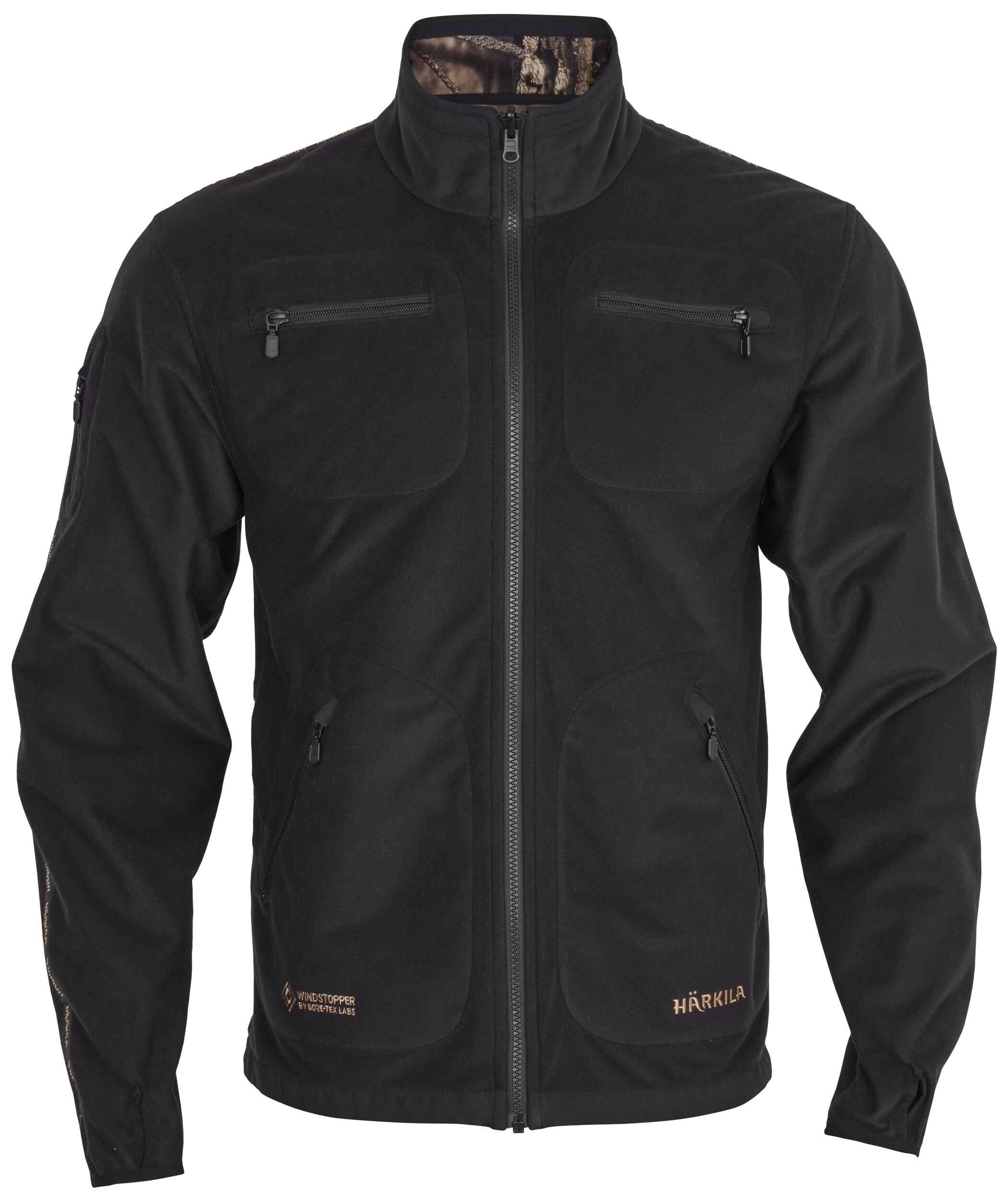 Härkila Mossy Kamko WSP Fleecejacke (MossyOak Break-up Country/Black) Härkila Mossy Kamko WSP Fleecejacke (MossyOak Break-up Country/Black)