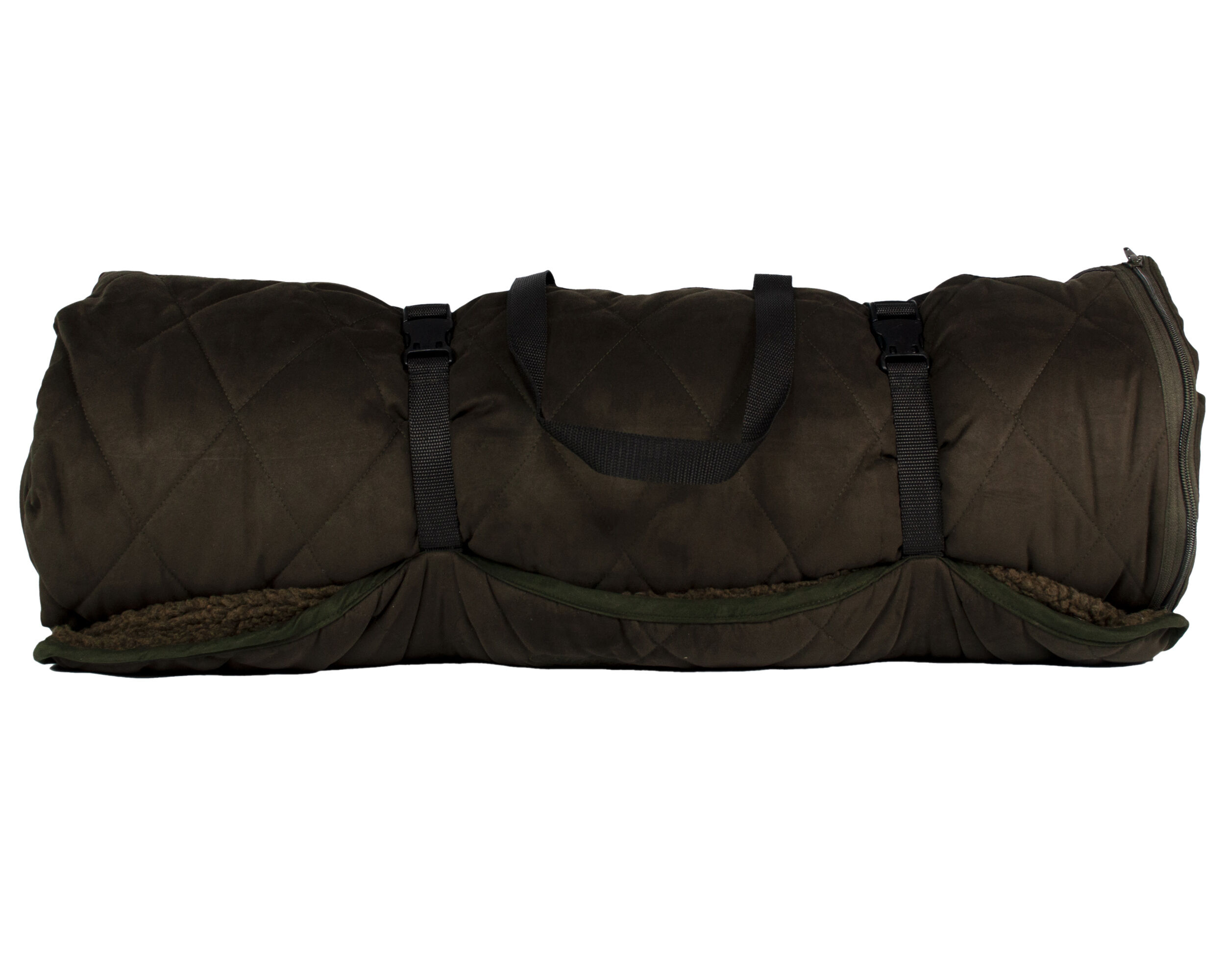 Hubertus Microvelour Ansitzsack Forest (oliv)