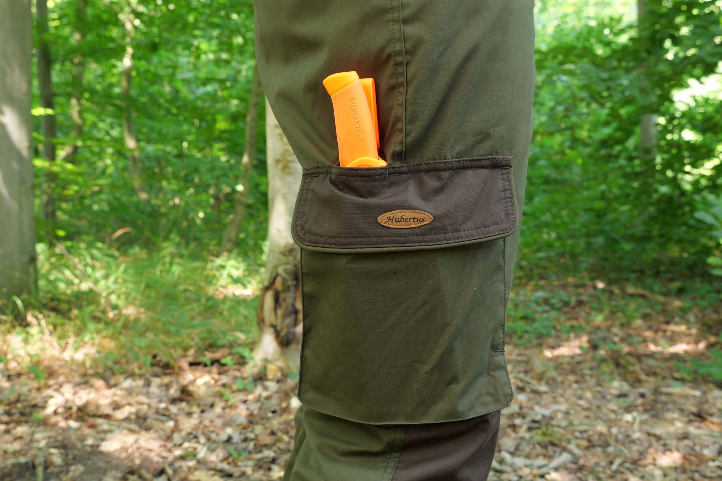 Hubertus Outdoorhose OS 50 Membran Blattschuss (oliv/braun)