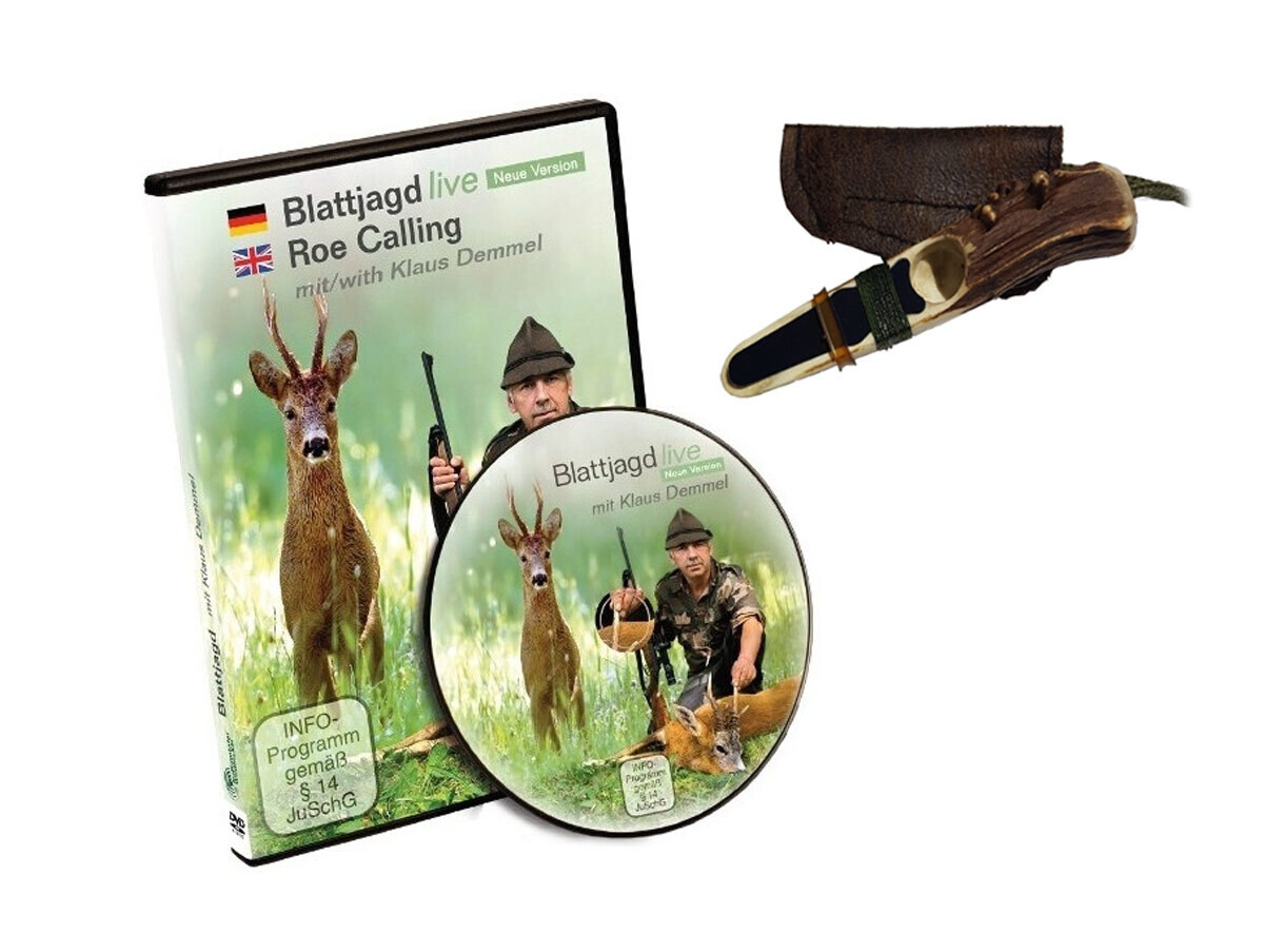Rottumtaler Blattjagd-Set (Blatter schlanke Ausführung + DVD)