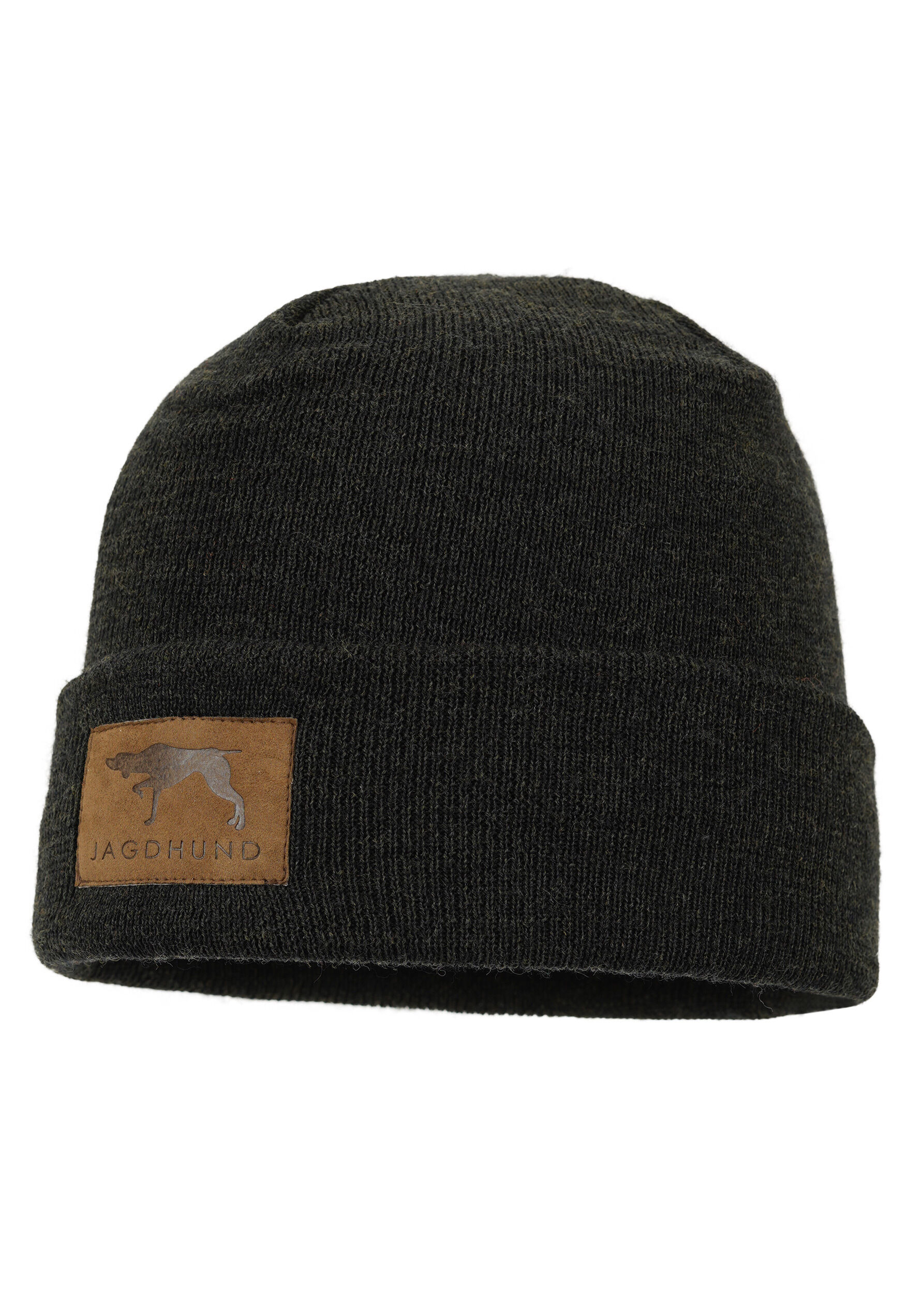 Jagdhund Merino-Strickmütze Mank (oliv)