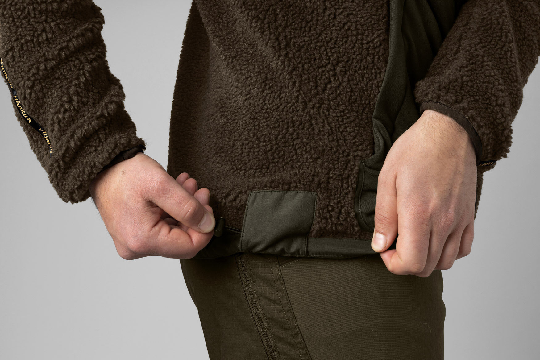 Härkila Rurik Teddyfleece-Jacke (Shadow grey/Willow green) Härkila Rurik Teddyfleece-Jacke (Shadow grey/Willow green)