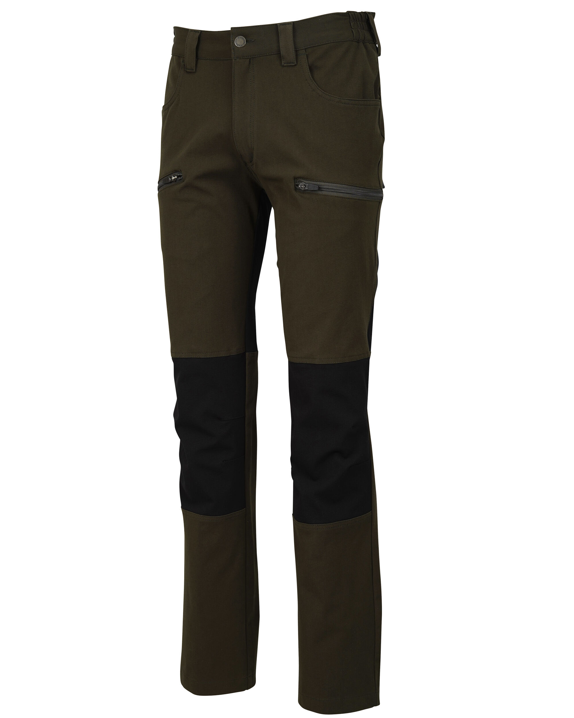 Hubertus Function Jagdhose Stretch Arvo (oliv/schwarz)