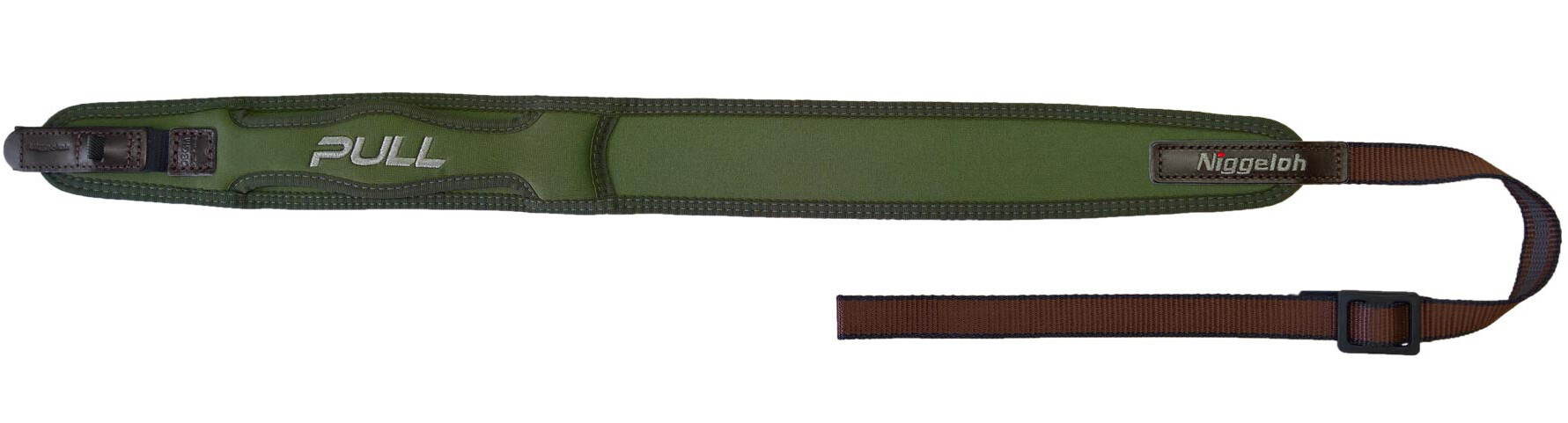 Niggeloh Pull Gewehrgurt Neopren mit SV (grün)