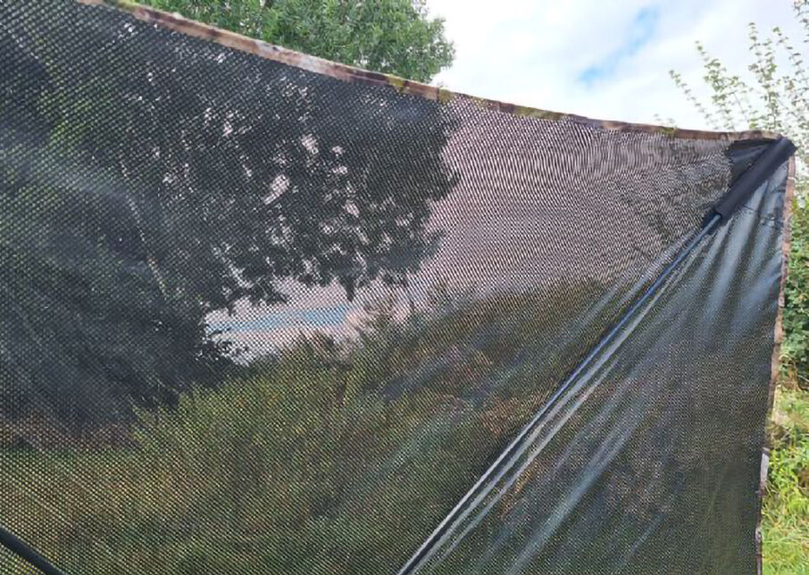 Tarnschirm Quick Blind 3-seitig (Woodland-Camo) Tarnschirm Quick Blind 3-seitig (Woodland-Camo)