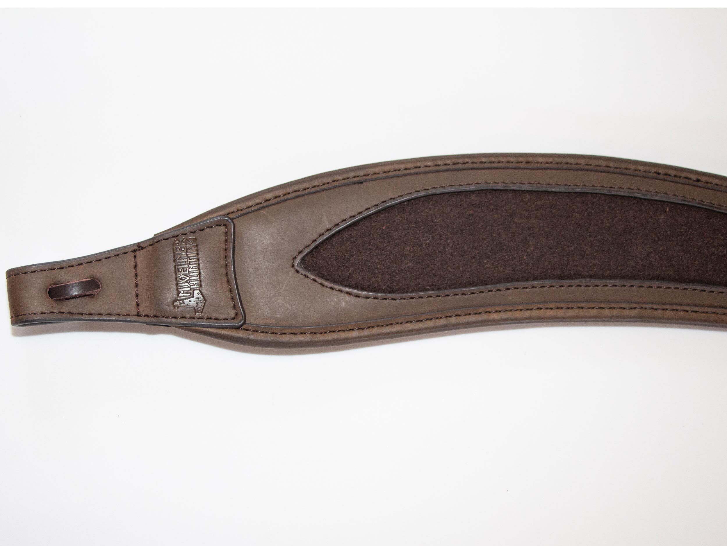 Mjoelner ergonomischer Gewehrriemen Leder/Loden