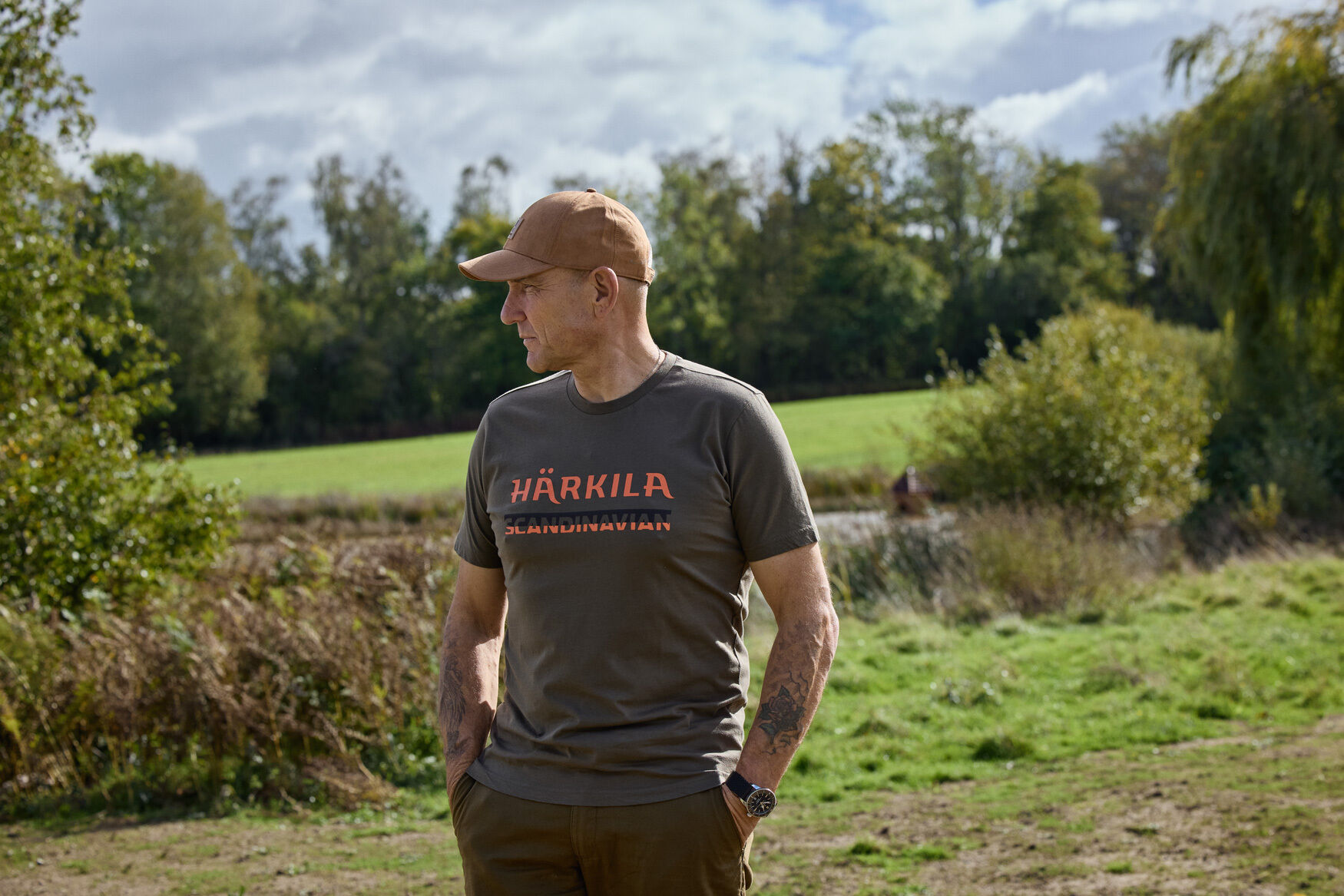 Härkila Skandinavian T-Shirt (Grape leaf)