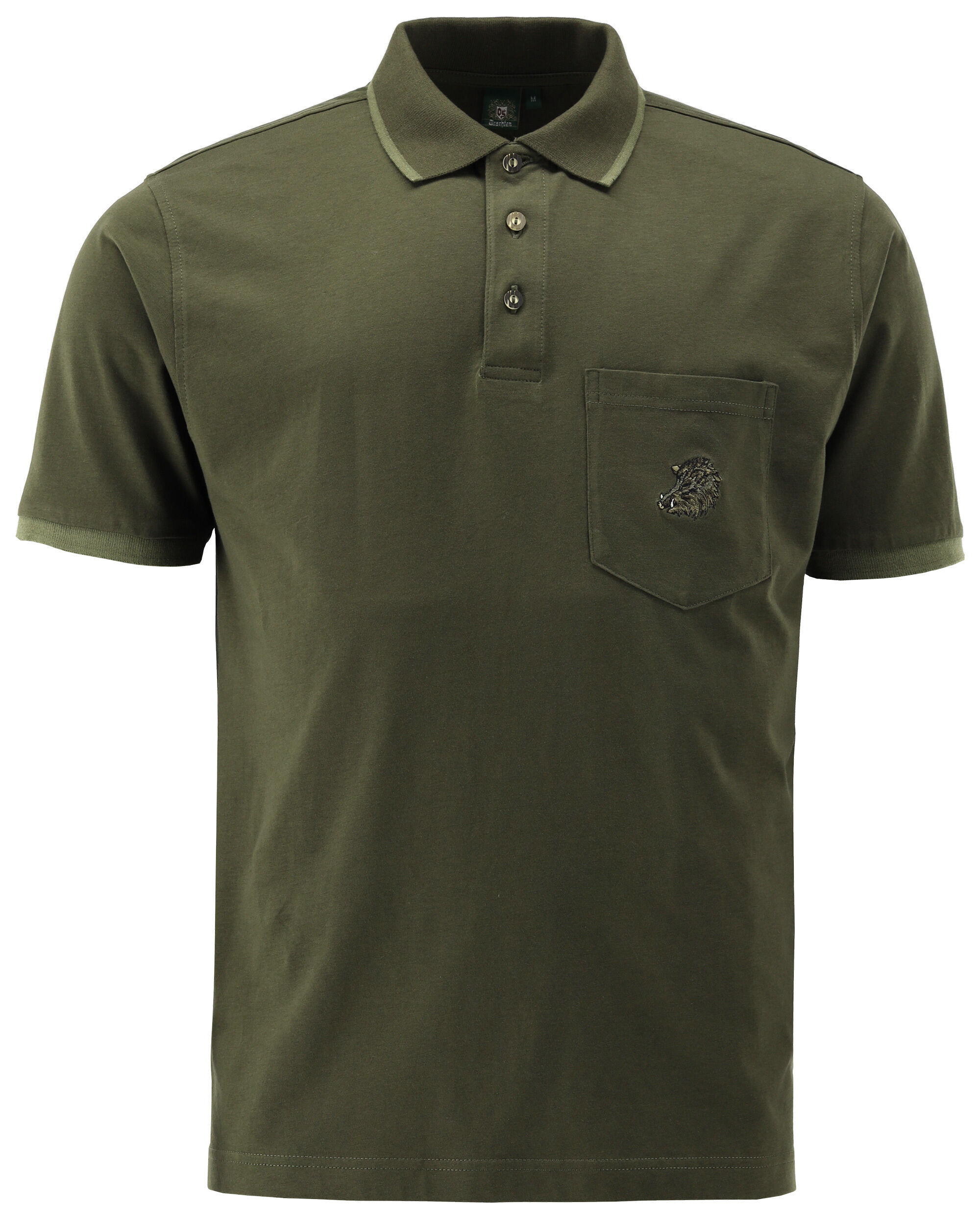 OS Trachten Poloshirt (oliv)