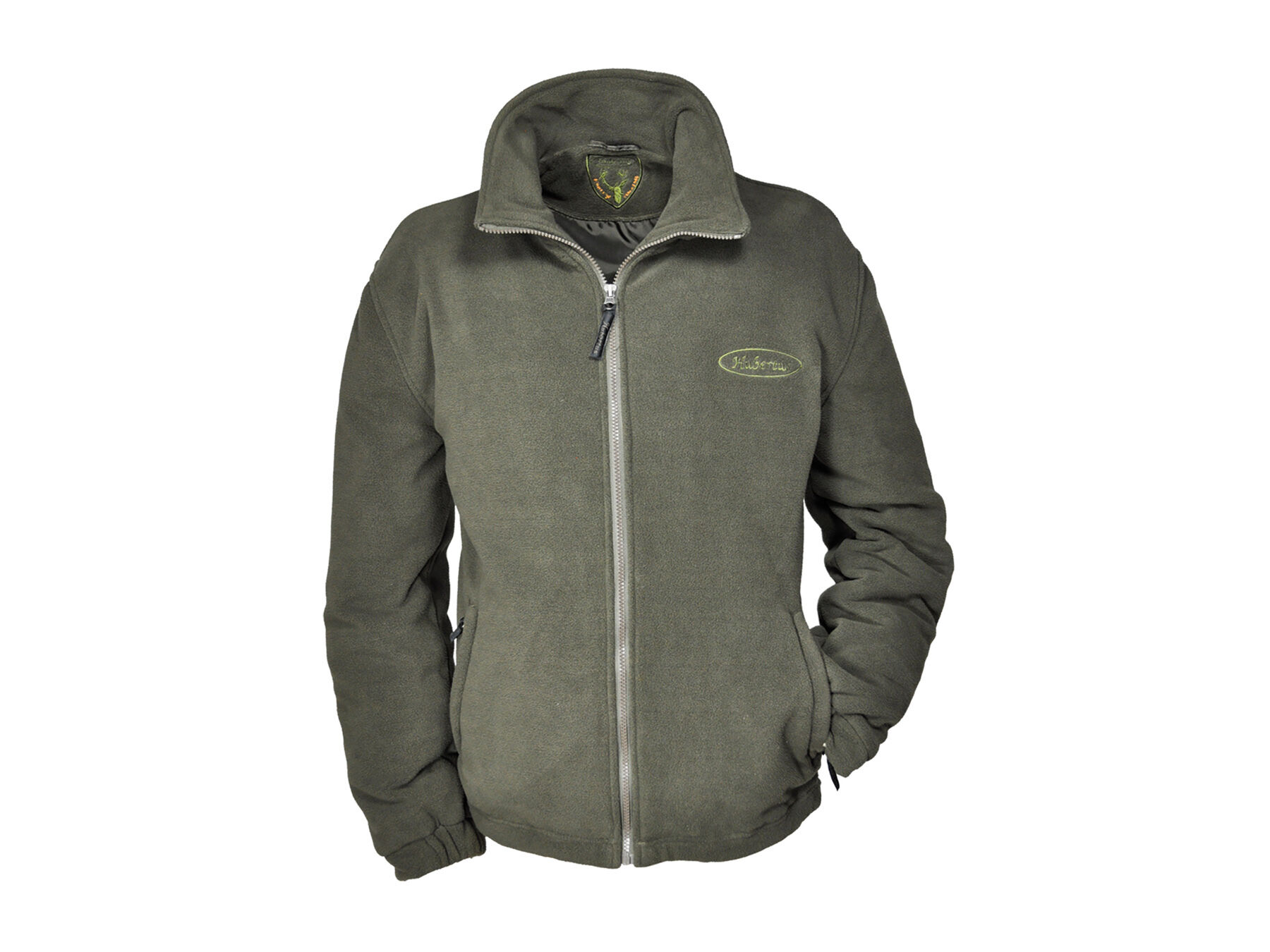 Hubertus Fleecejacke mit Futter (oliv)