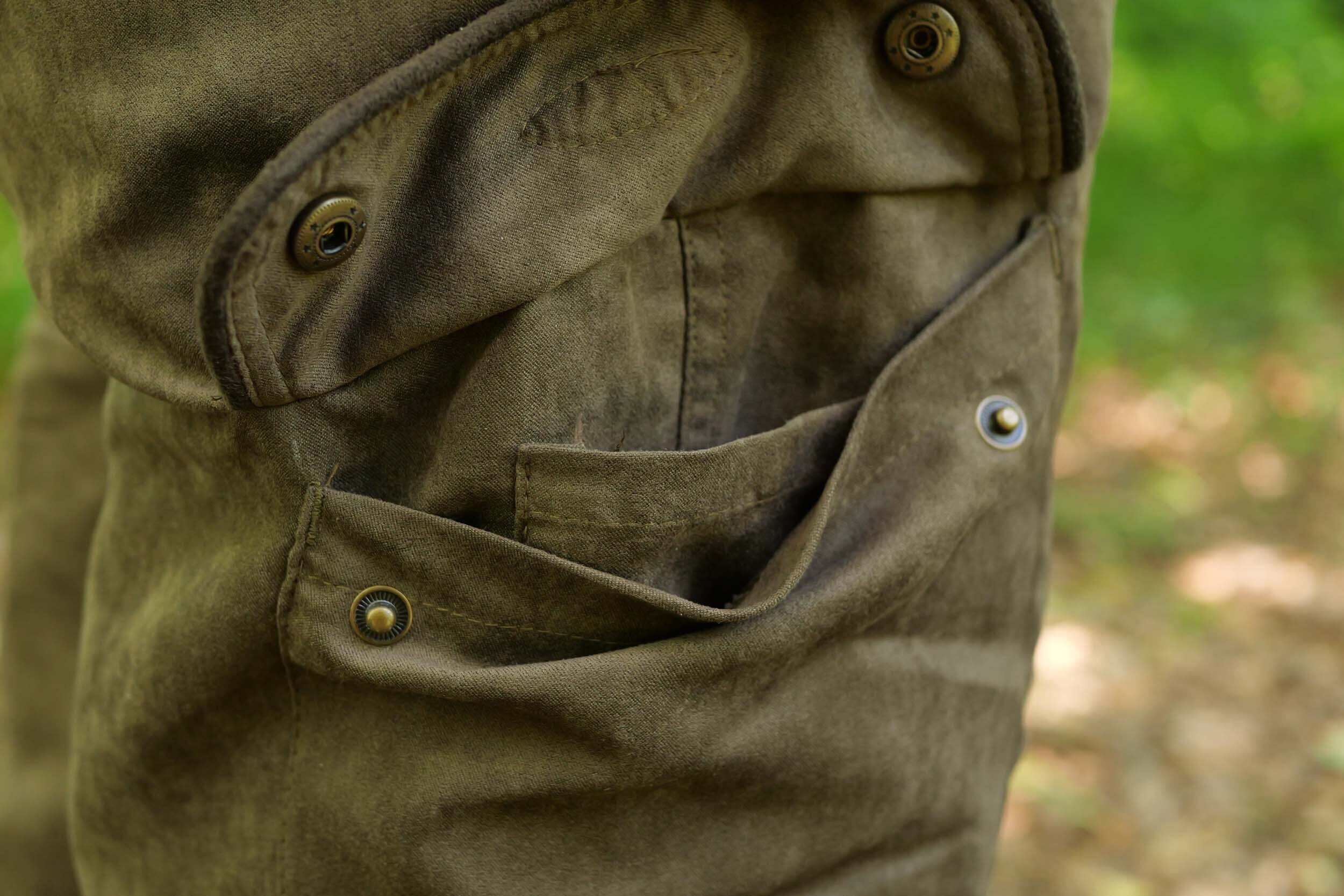 Hubertus Micro Hose Janus (dunkeloliv)