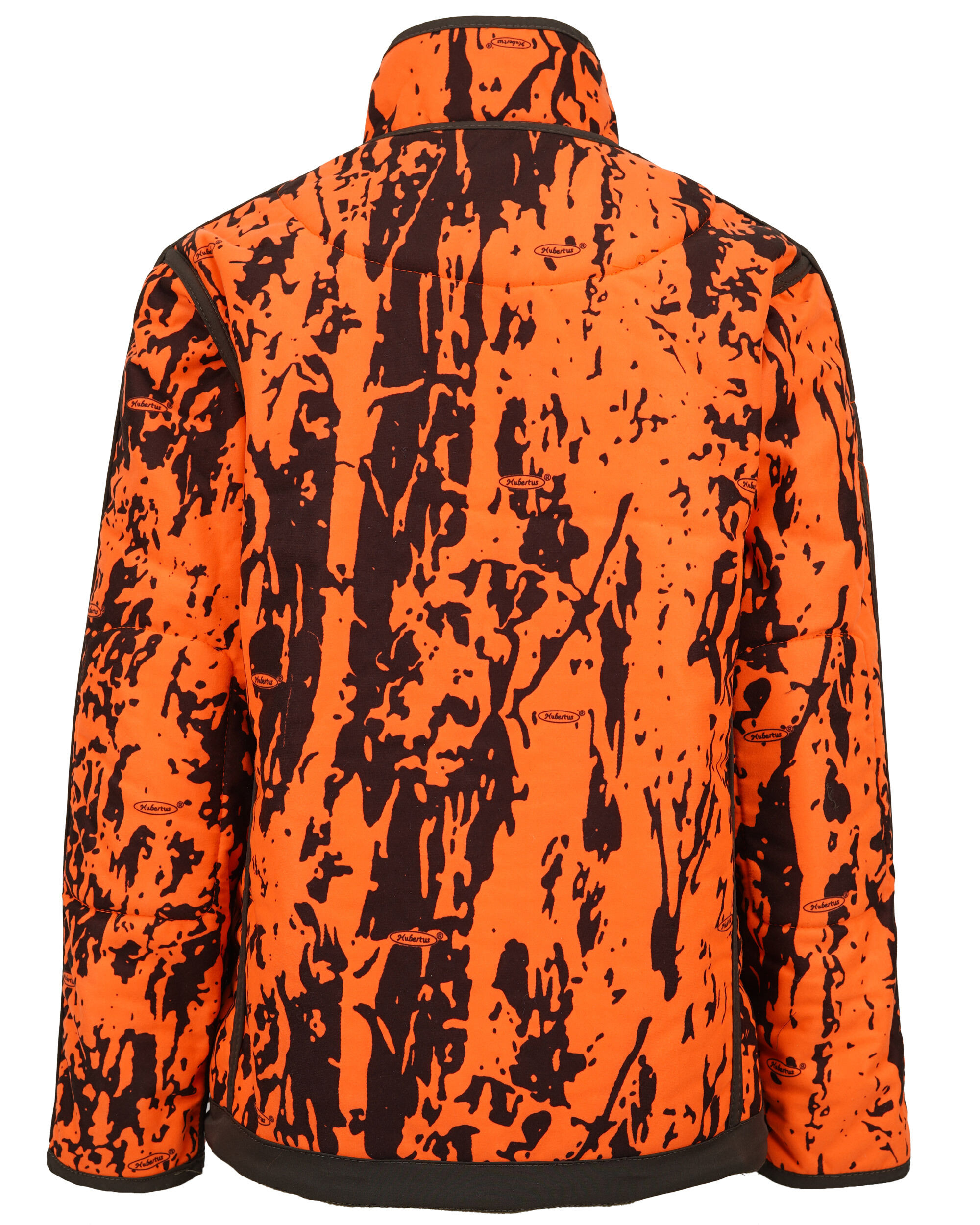 Hubertus Warn-Wendefleecejacke Pirsch Kinder (oliv/orange)