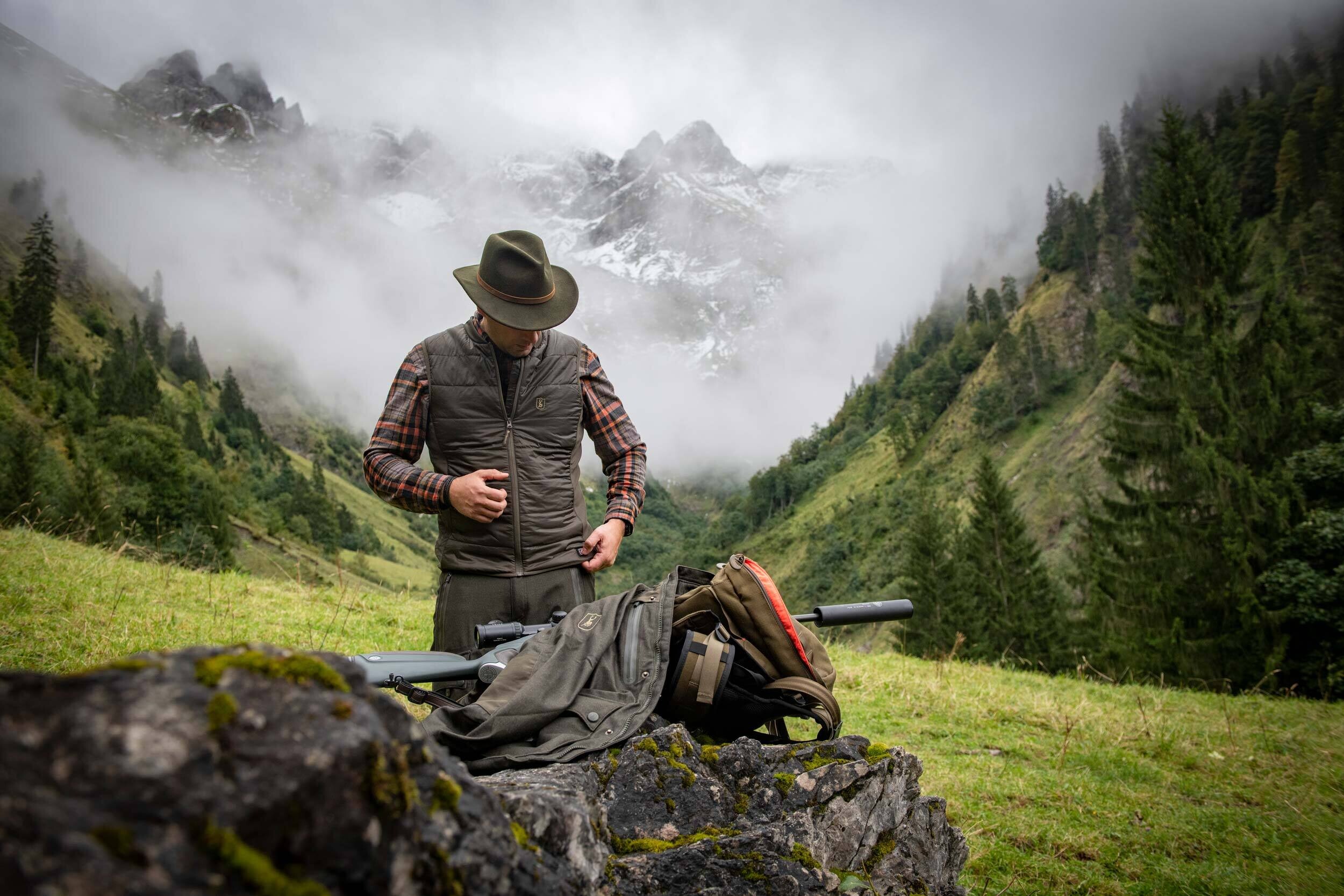 Deerhunter HEAT Inner Waistcoat Heizweste (Deep Green) Deerhunter HEAT Inner Waistcoat Heizweste (Deep Green)